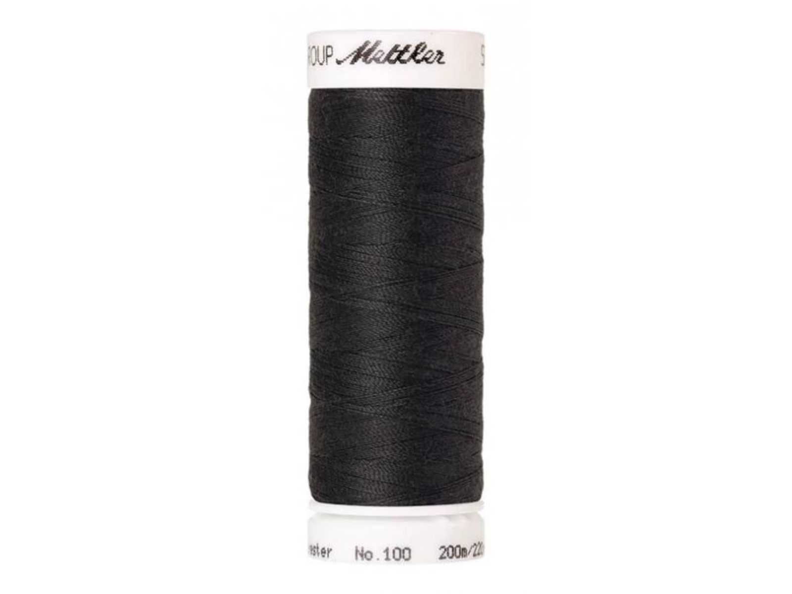🧵  SERALON® - Allesnähergarn - 200 m • Grau – Anthrazit – Schwarz - Nähgarn