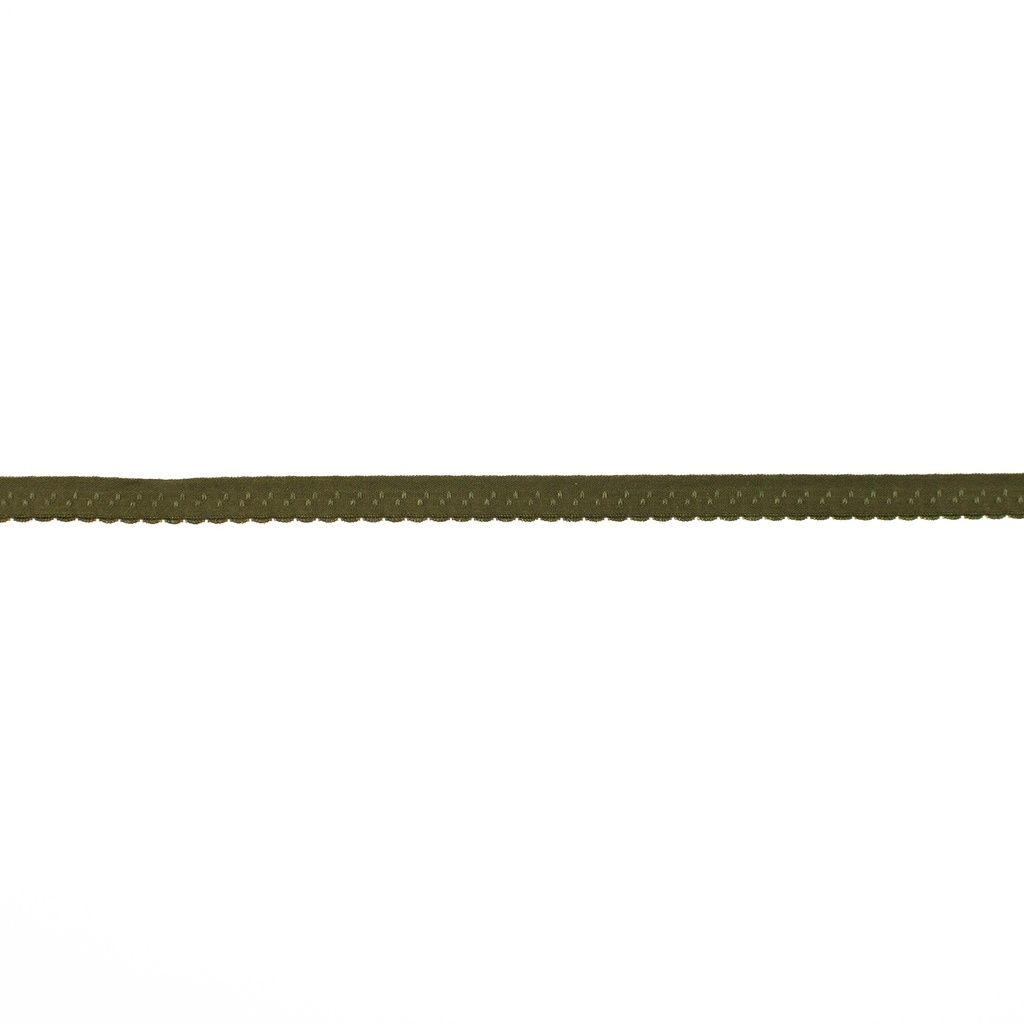 Elastisches Einfassband/Falzgummi bestickt