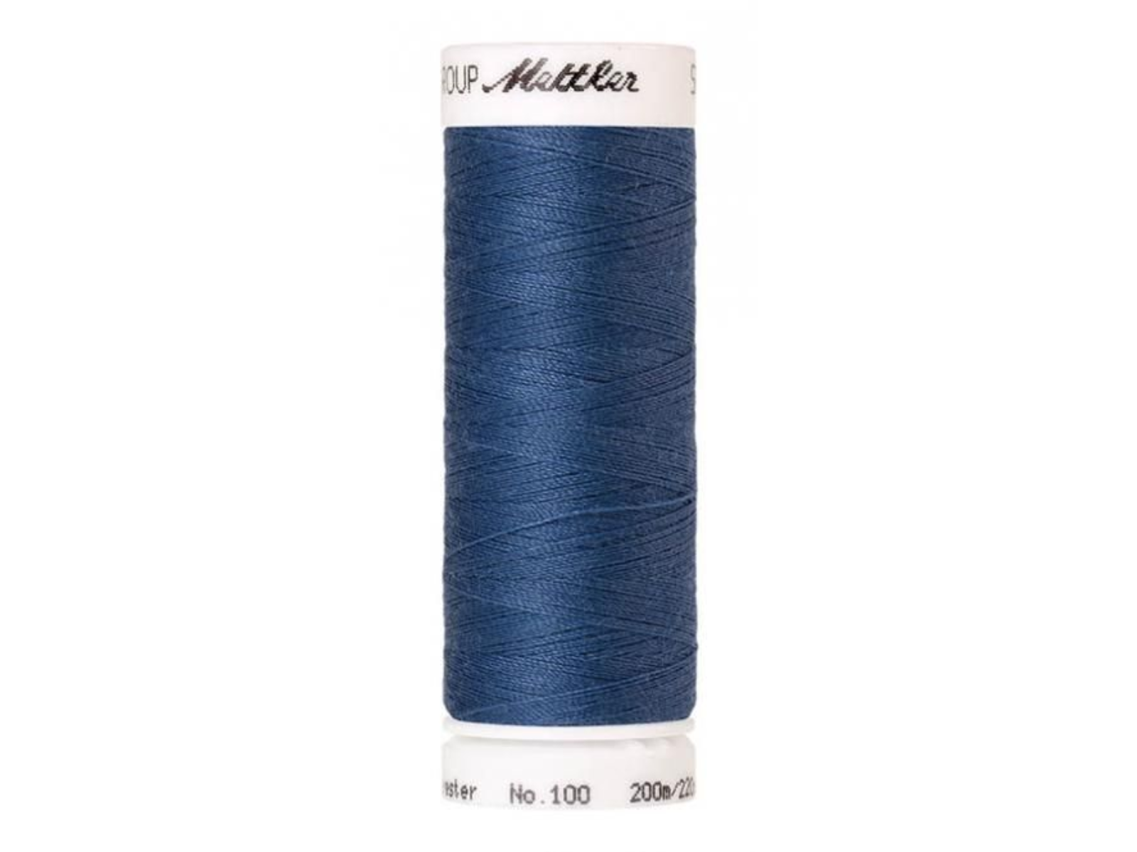 🧵  SERALON® - Allesnähergarn - 200 m • Hellblau - Blau - Dunkelblau - Nähgarn