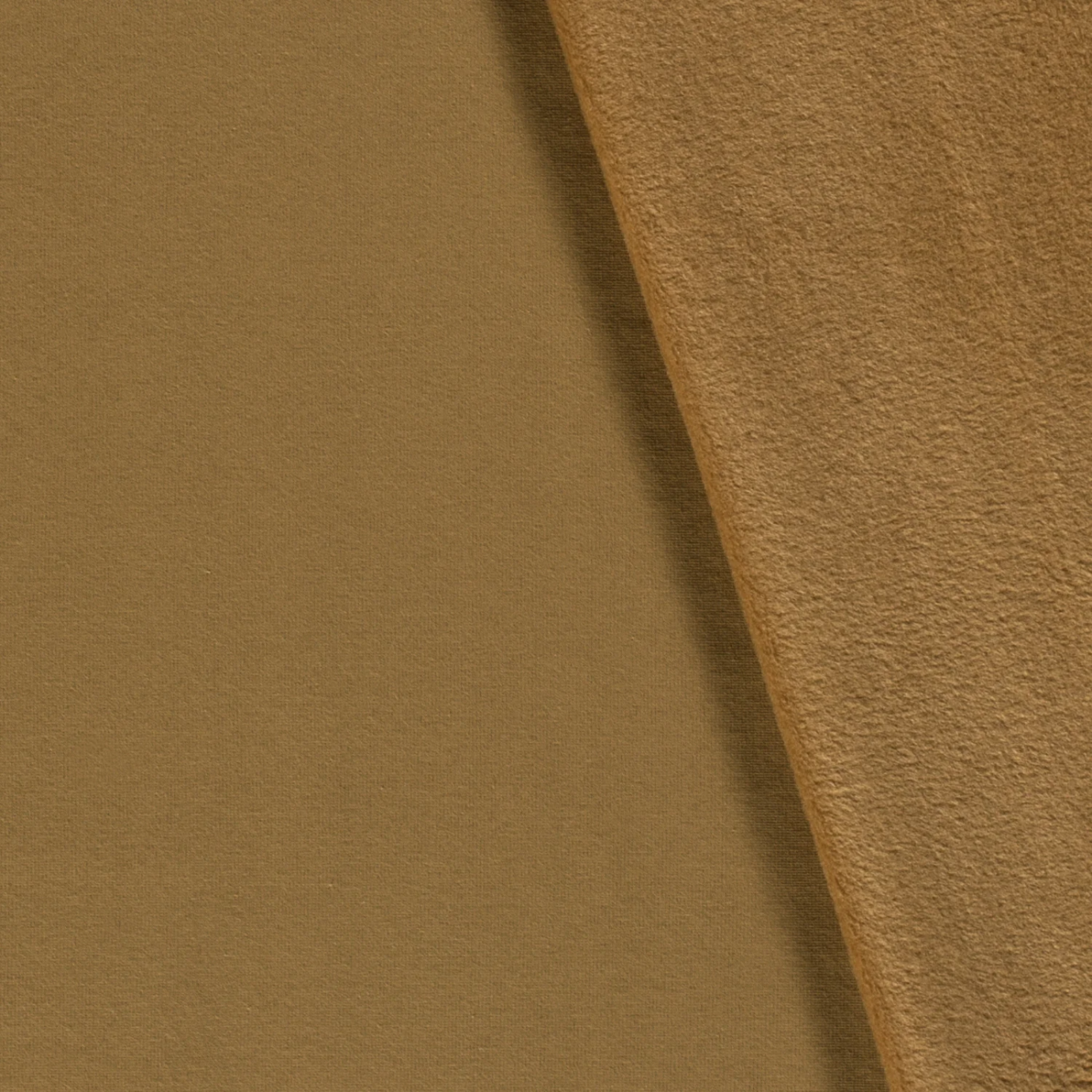 Alpenfleece Stoff- uni