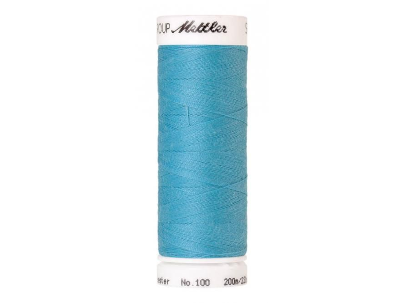 🧵  SERALON® - Allesnähergarn - 200 m • Hellblau – Türkis – Smaragd - Nähgarn