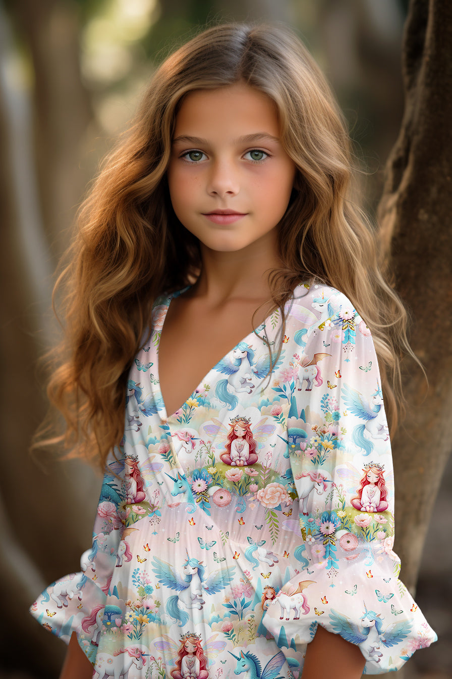 Jersey - Einhörner - rosa