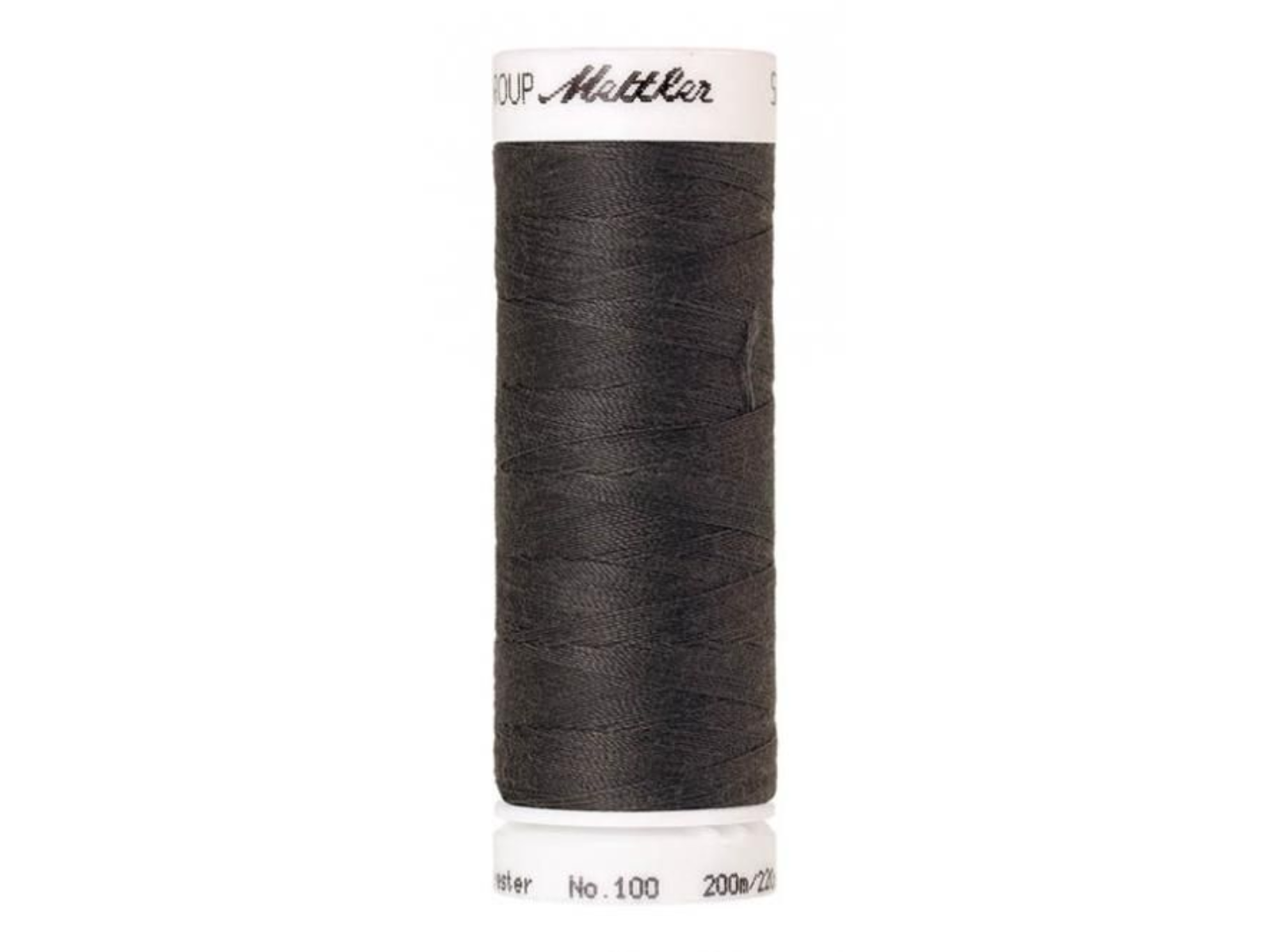 🧵  SERALON® - Allesnähergarn - 200 m • Grau – Anthrazit – Schwarz - Nähgarn
