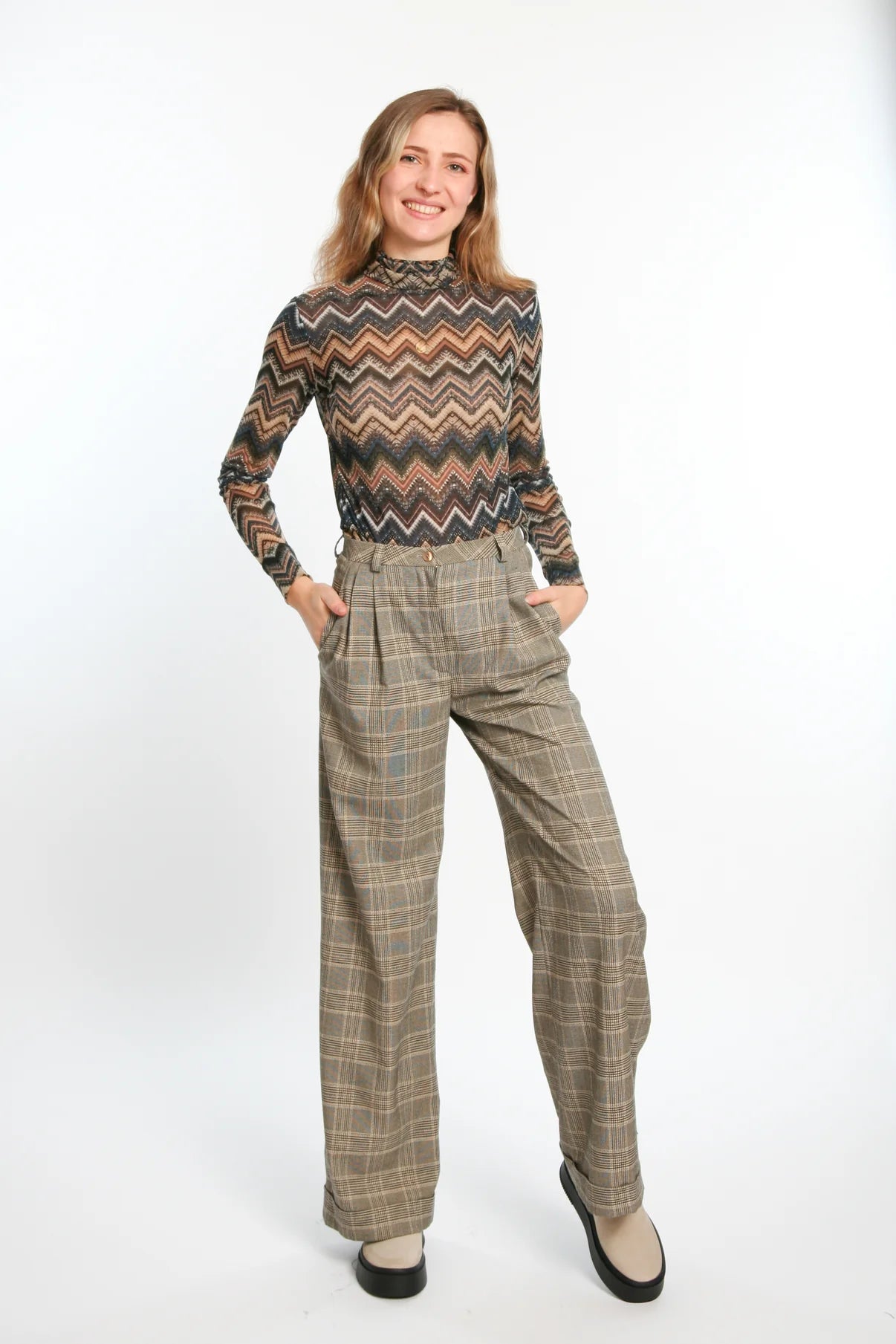 Papierschnittmuster Marlenehose Viola