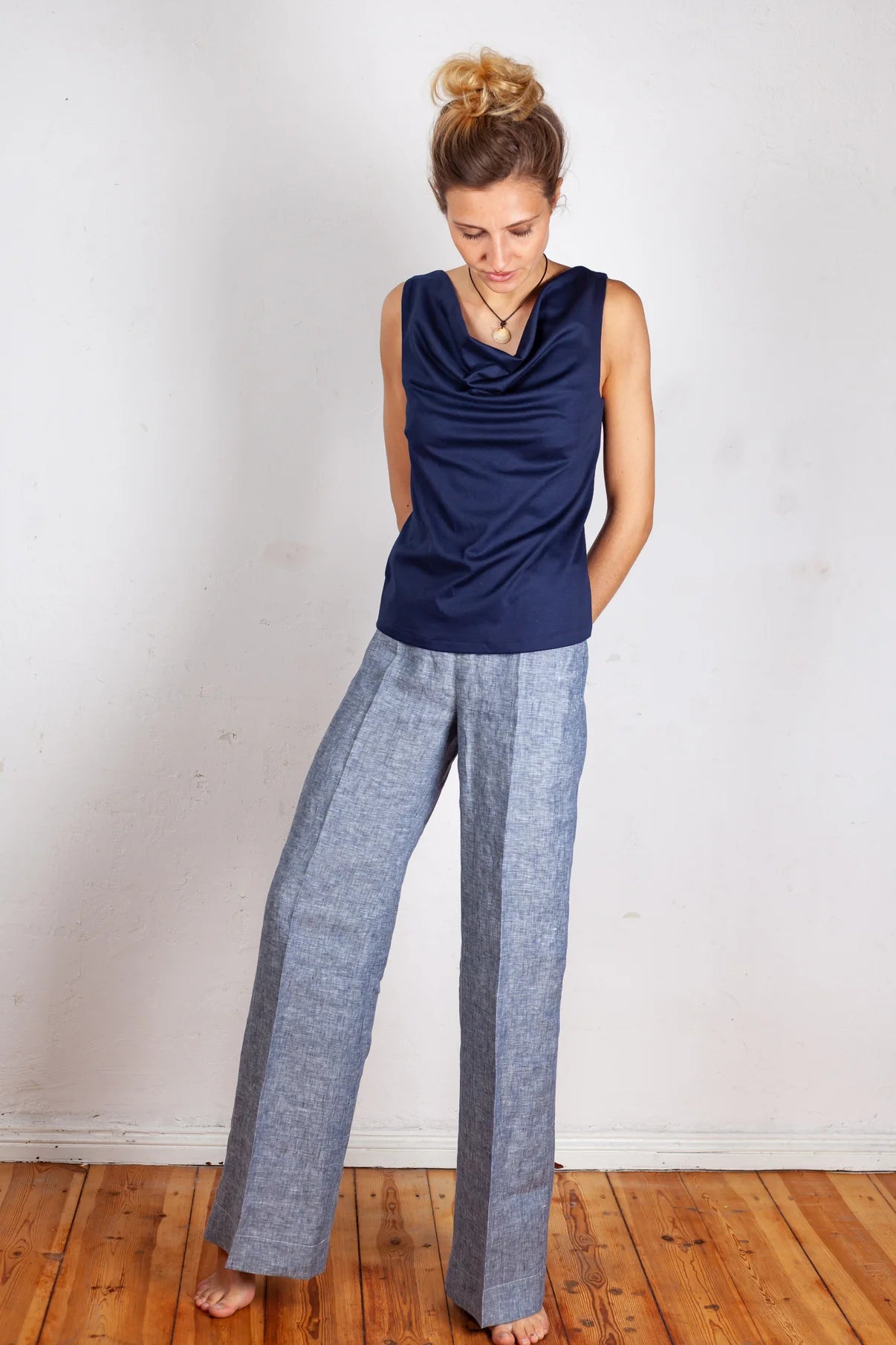 Papierschnittmuster Marlenehose Anke