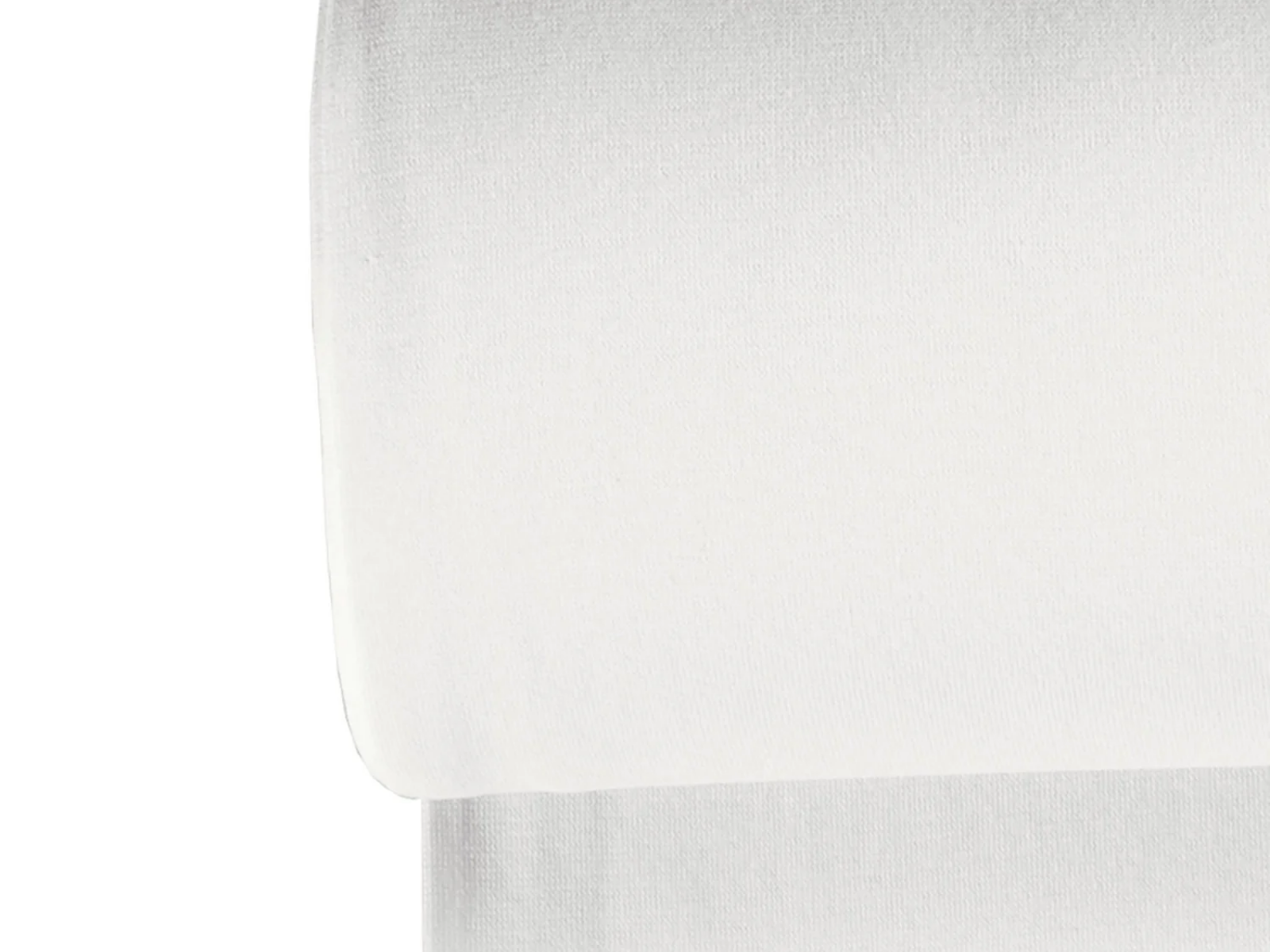 Glattes Bündchen Stoff im Schlauch