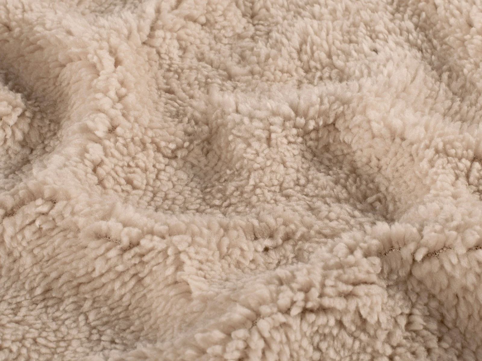 Sherpa Fleece Stoff- uni
