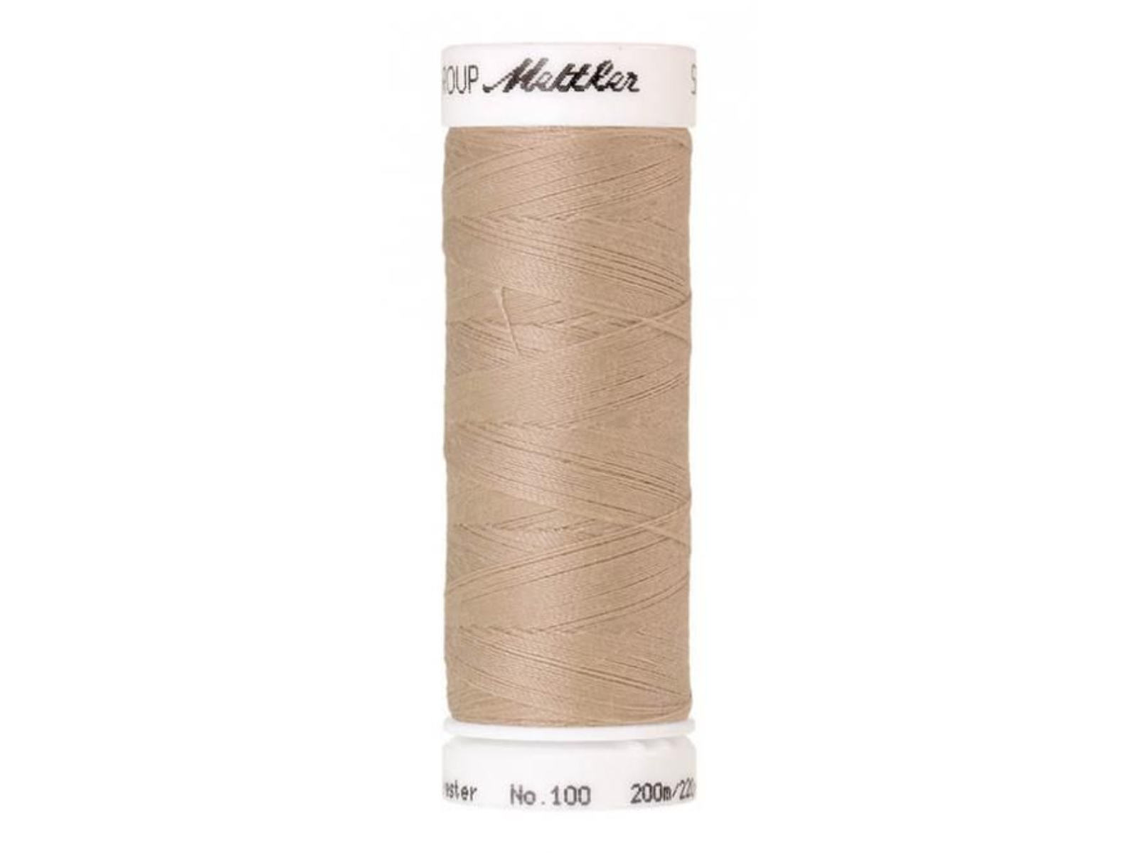 🧵  SERALON® - Allesnähergarn - 200 m • Beige - Sand - Braun - Nähgarn