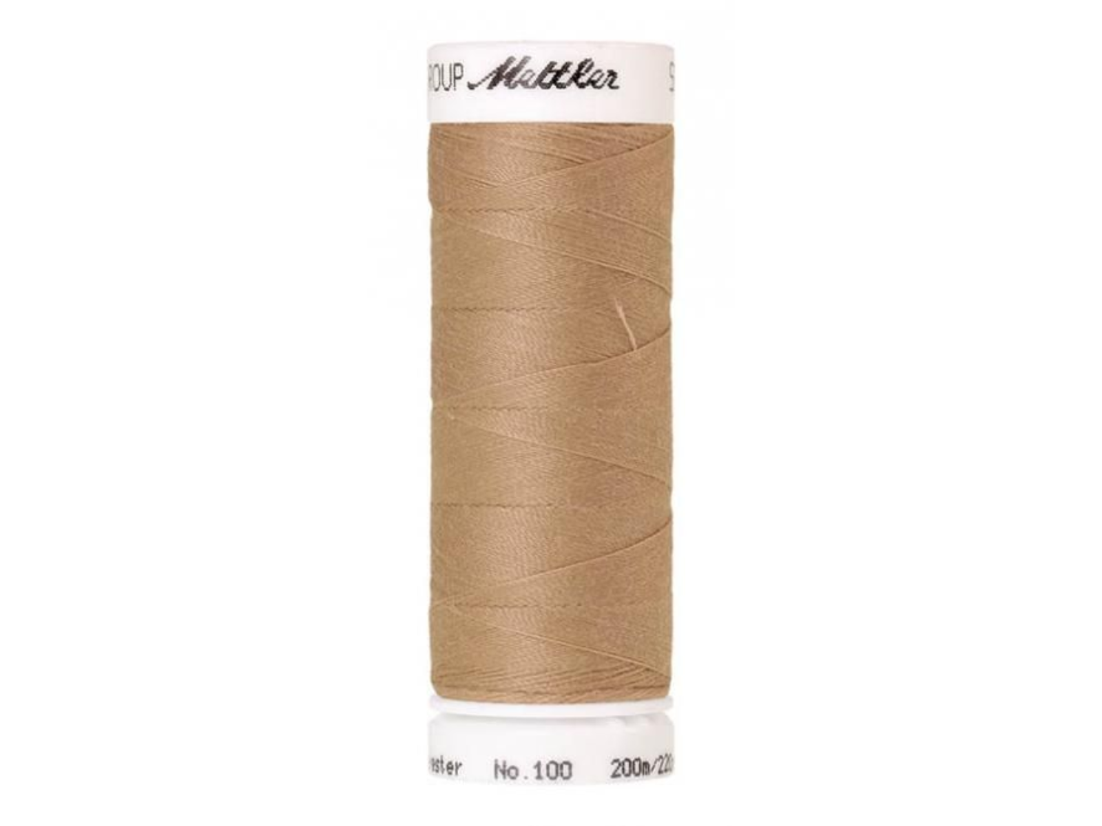 🧵  SERALON® - Allesnähergarn - 200 m • Beige - Sand - Braun - Nähgarn