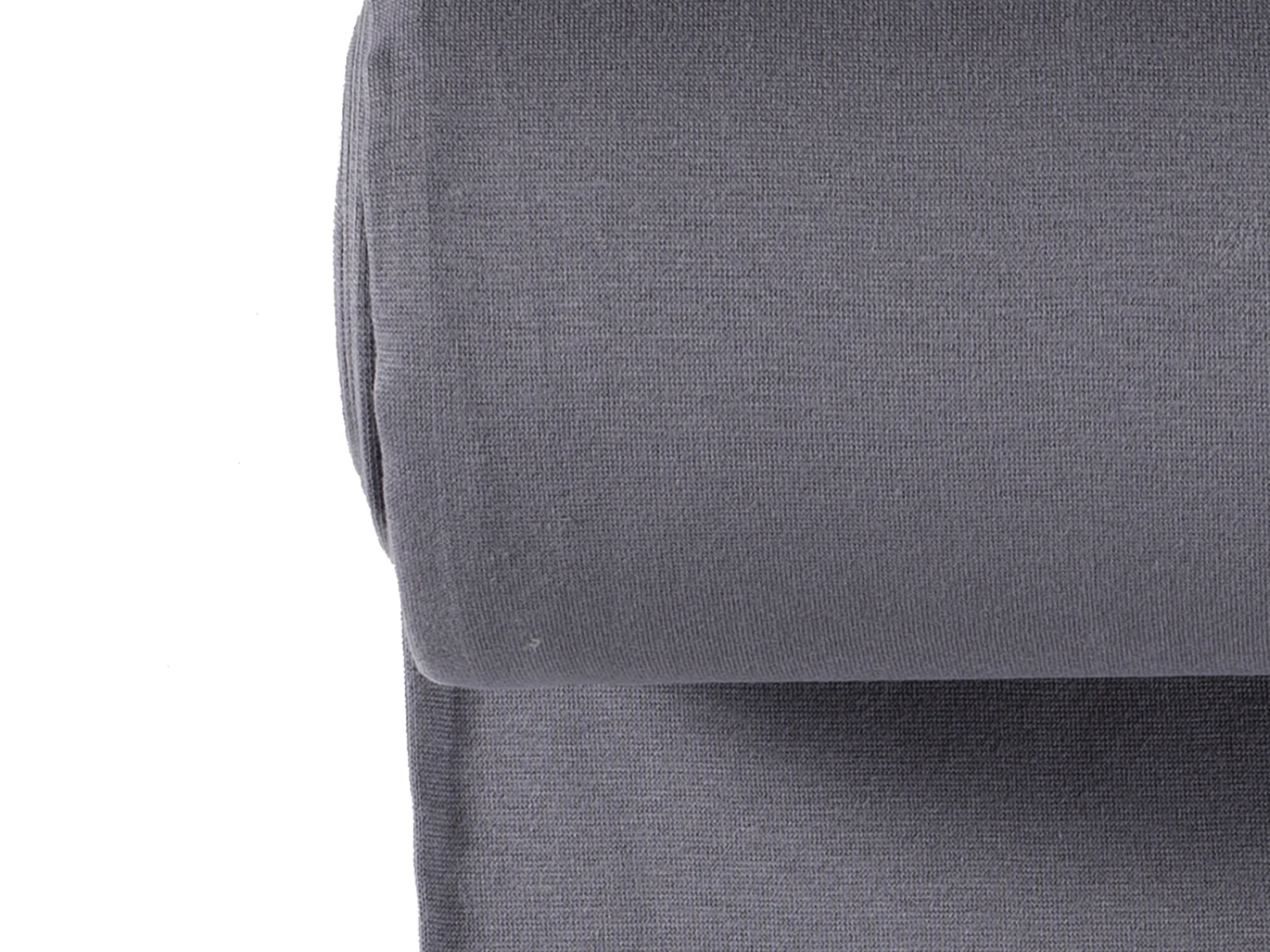 Glattes Bündchen Stoff im Schlauch