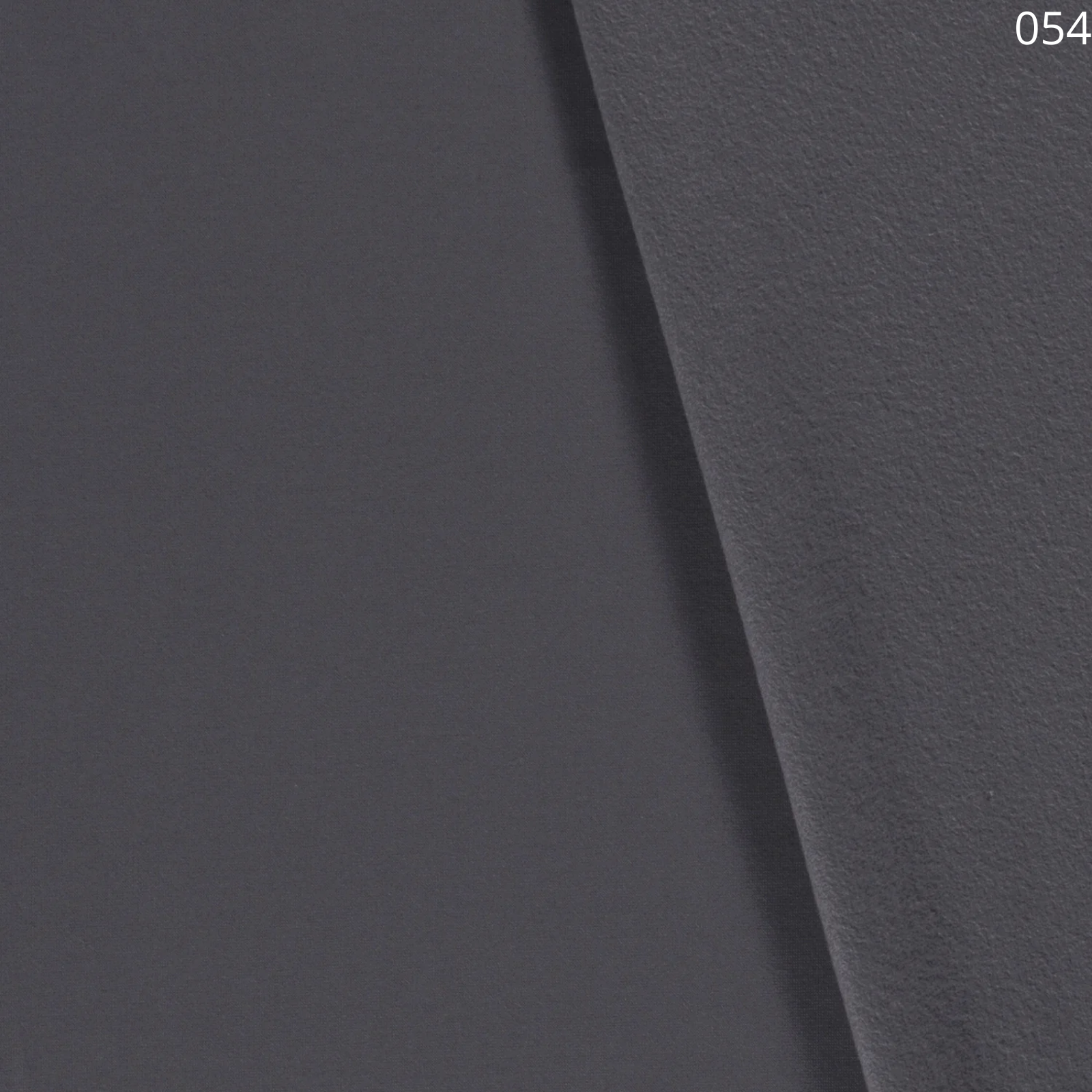 Angerauter Sweat Stoff - uni