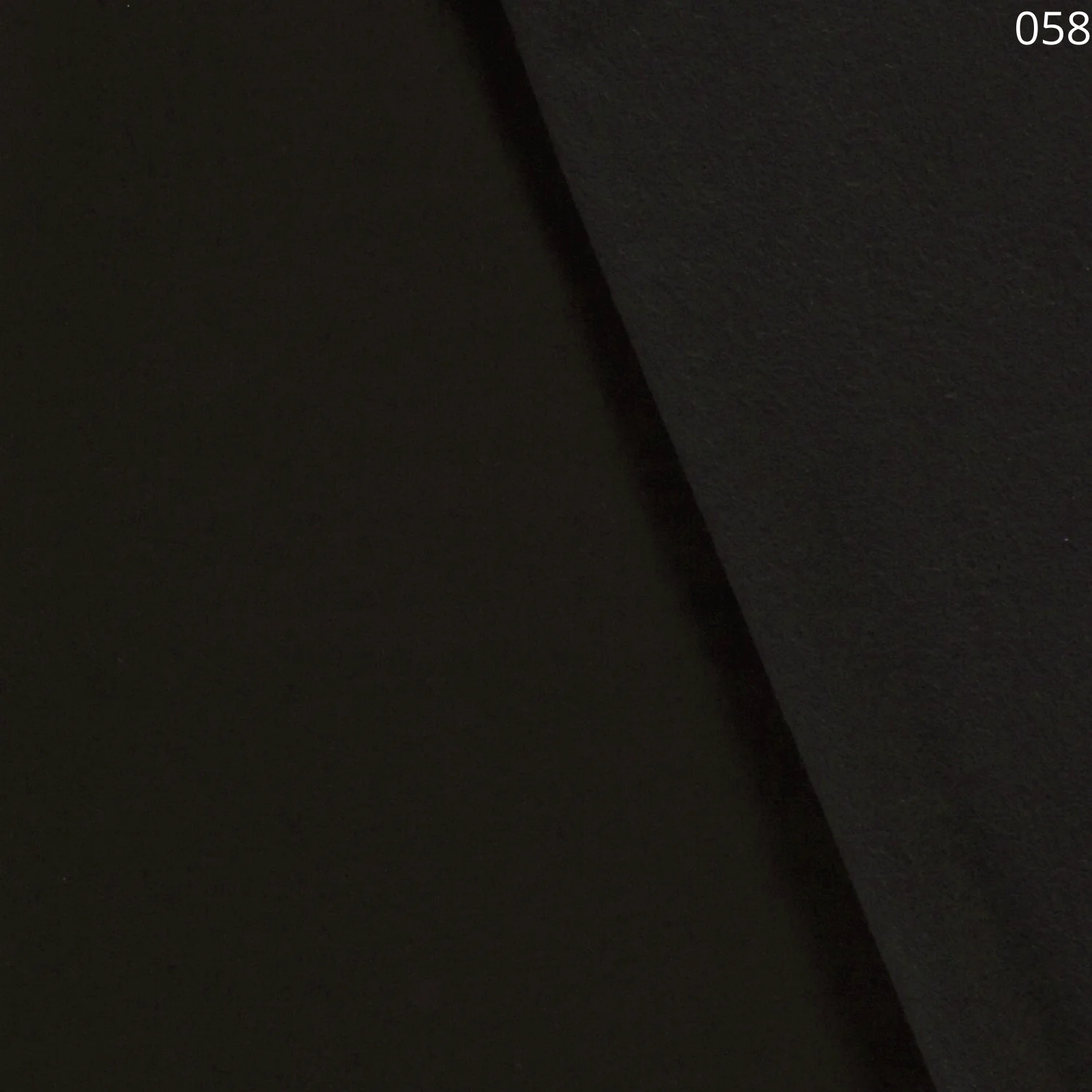 Angerauter Sweat Stoff - uni