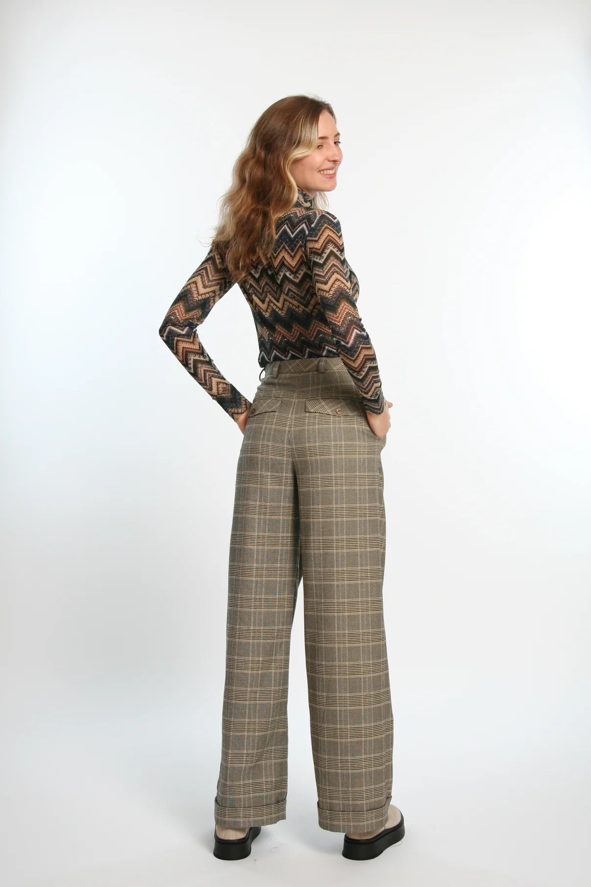 Papierschnittmuster Marlenehose Viola