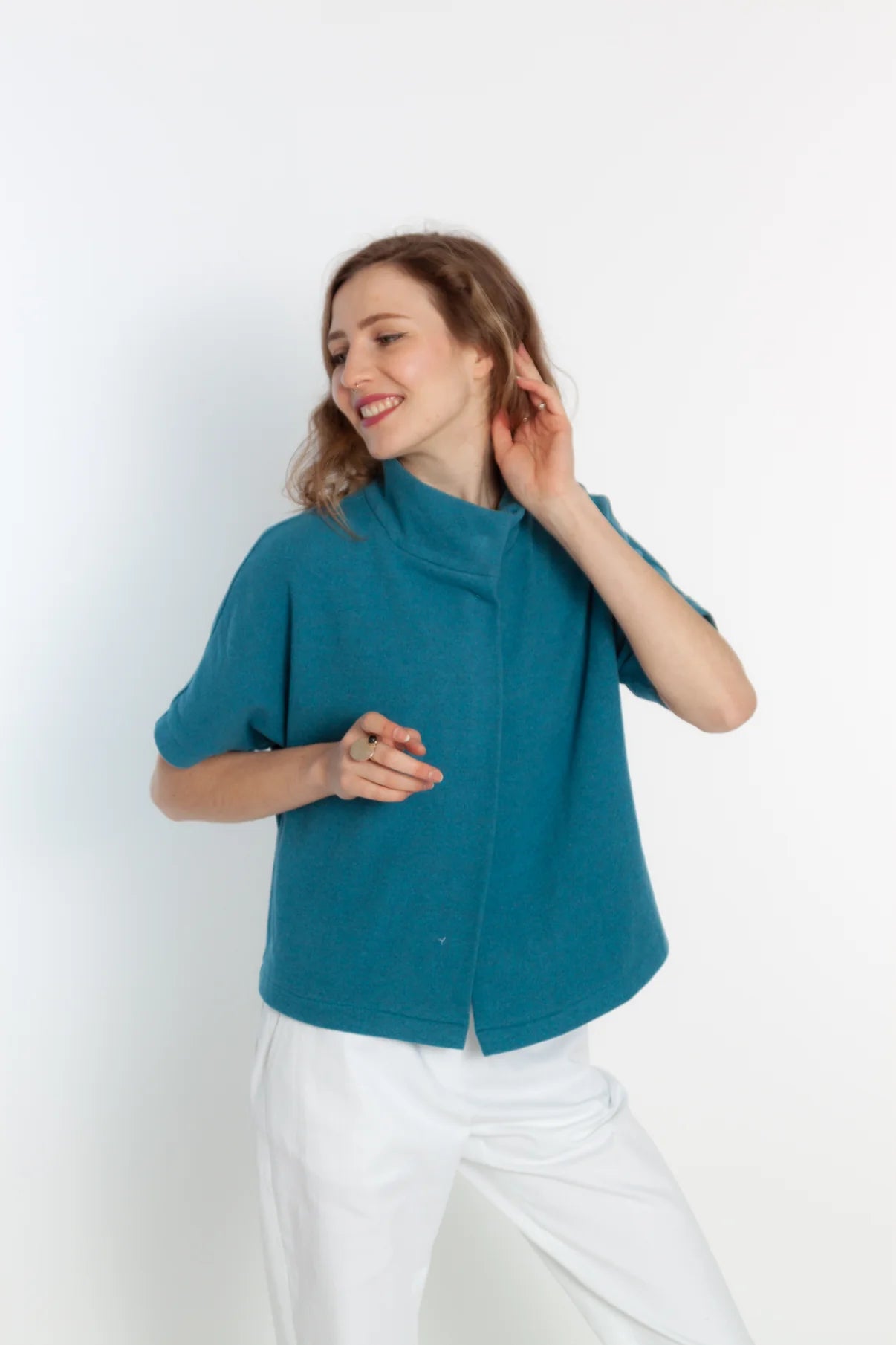 Papierschnittmuster Strickjacke/Pullunder Uli