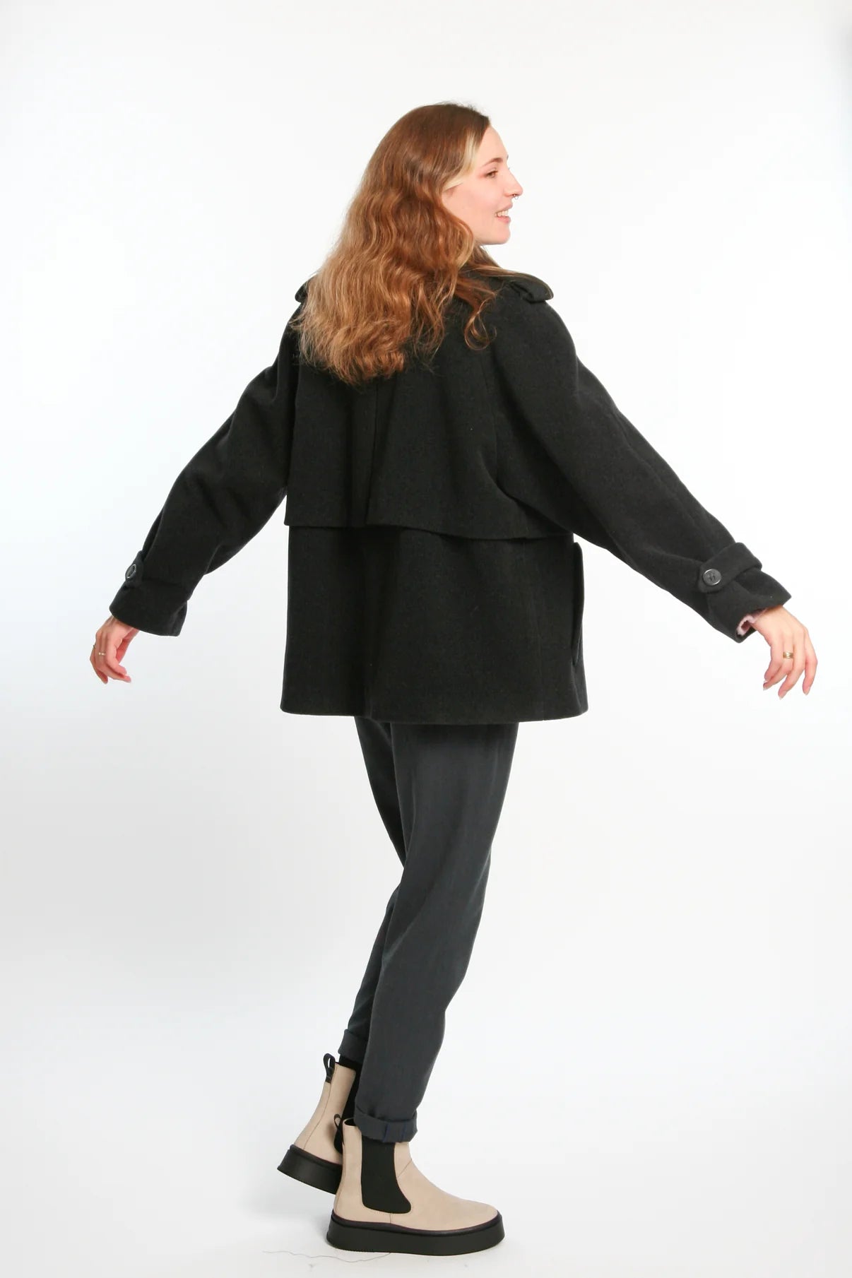 Papierschnittmuster Premium Cabanjacke Val