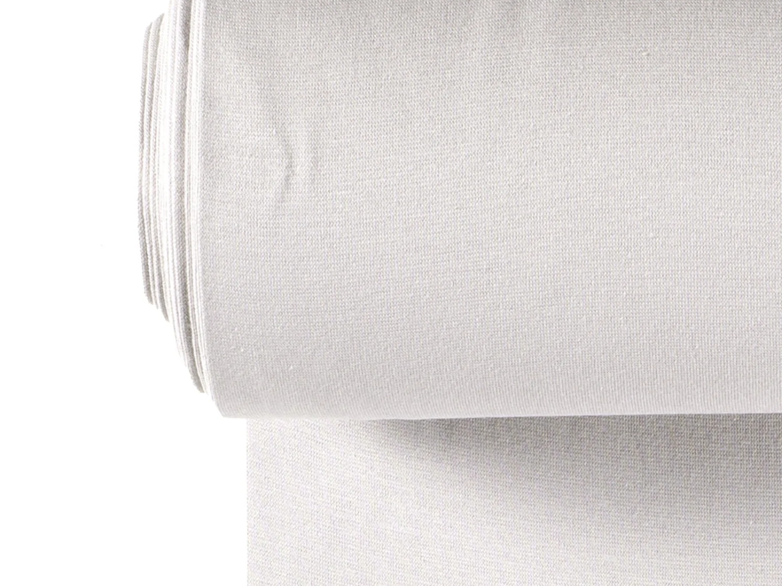 Glattes Bündchen Stoff im Schlauch