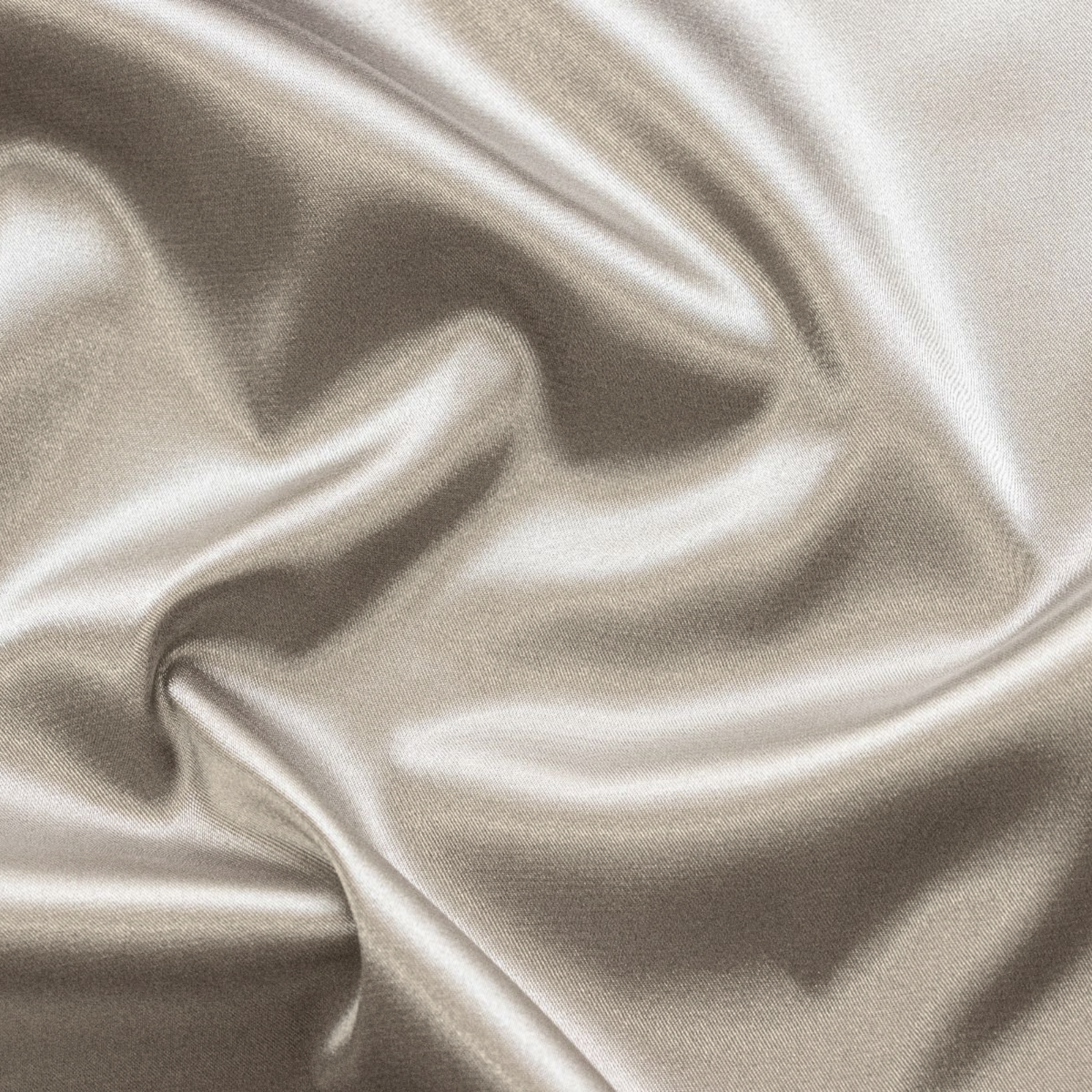 Stretch Satin Stoff - uni