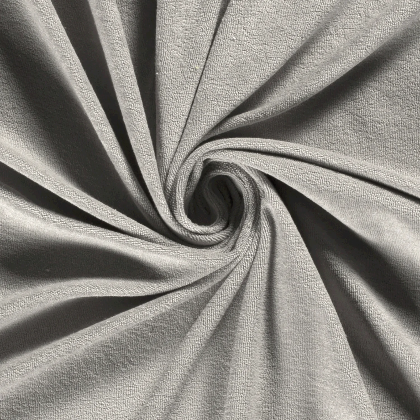 Frottee Stretch Stoff - uni