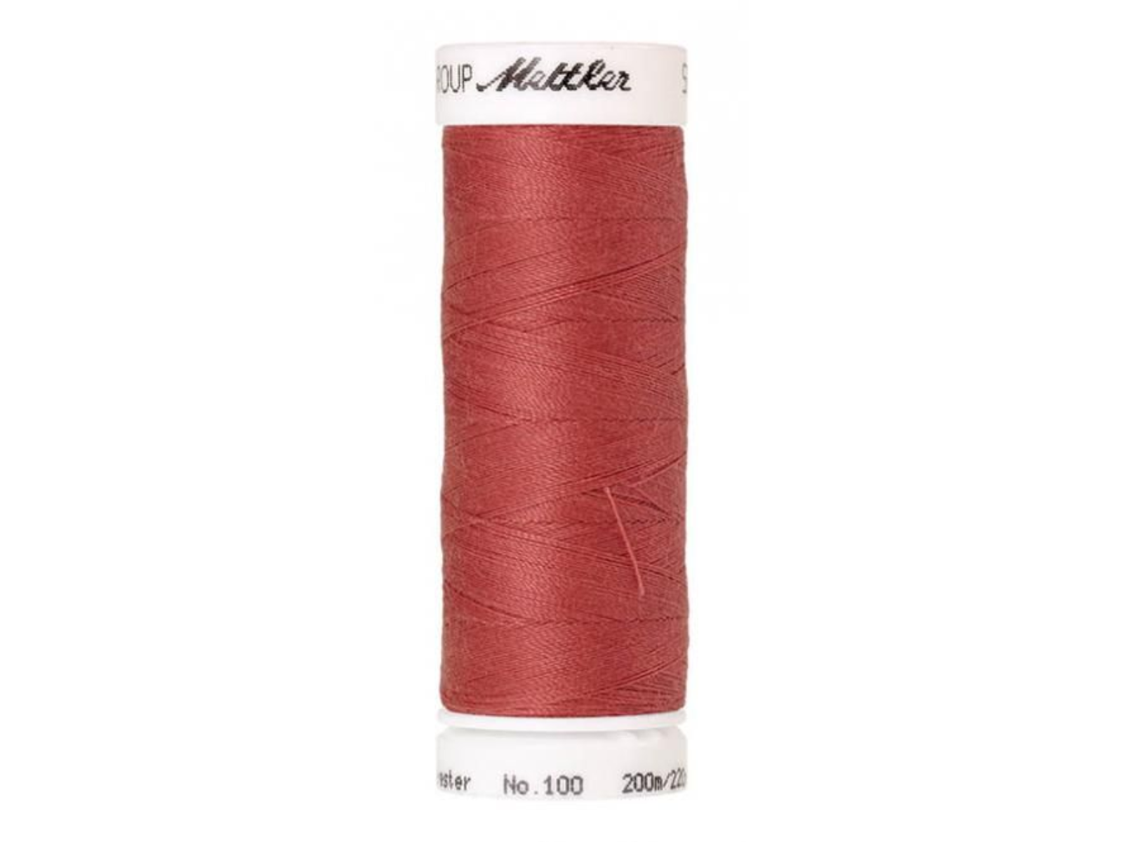 🧵  SERALON® - Allesnähergarn - 200 m • Beige – Rot – Bordeaux - Nähgarn
