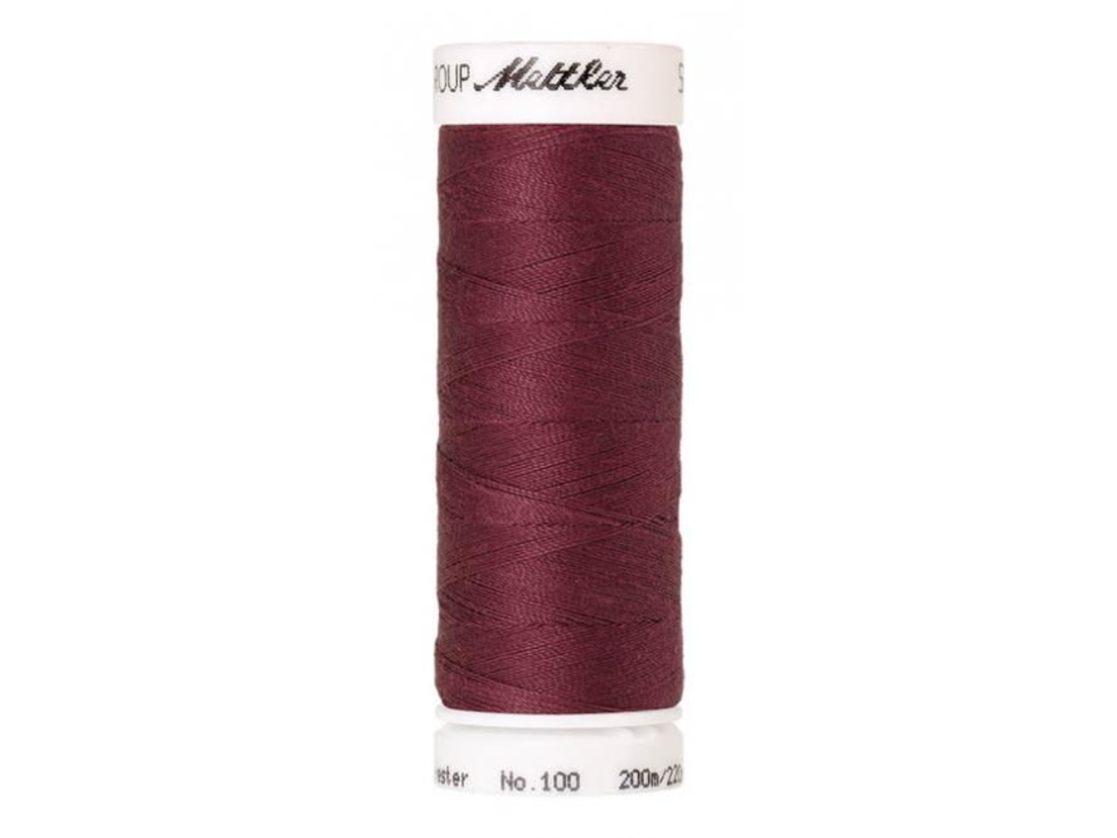 🧵  SERALON® - Allesnähergarn - 200 m • Beige – Rot – Bordeaux - Nähgarn