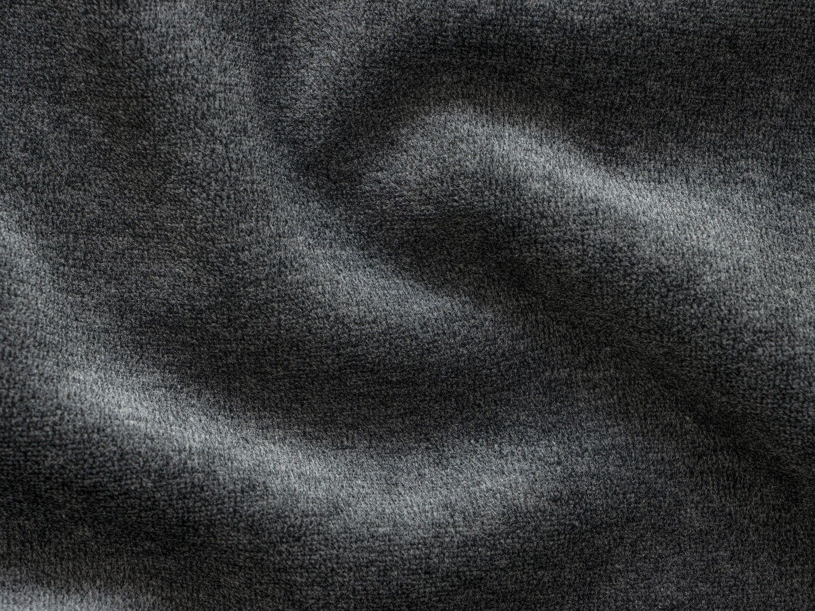 Nicki velours Stoff uni/melange