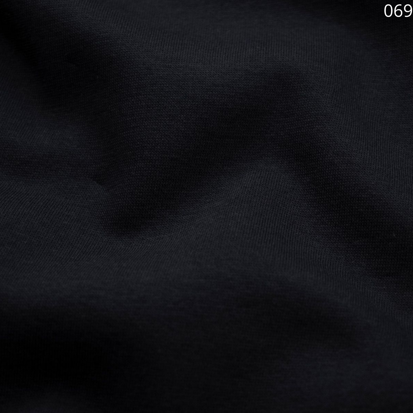 Angerauter Sweat Stoff - uni