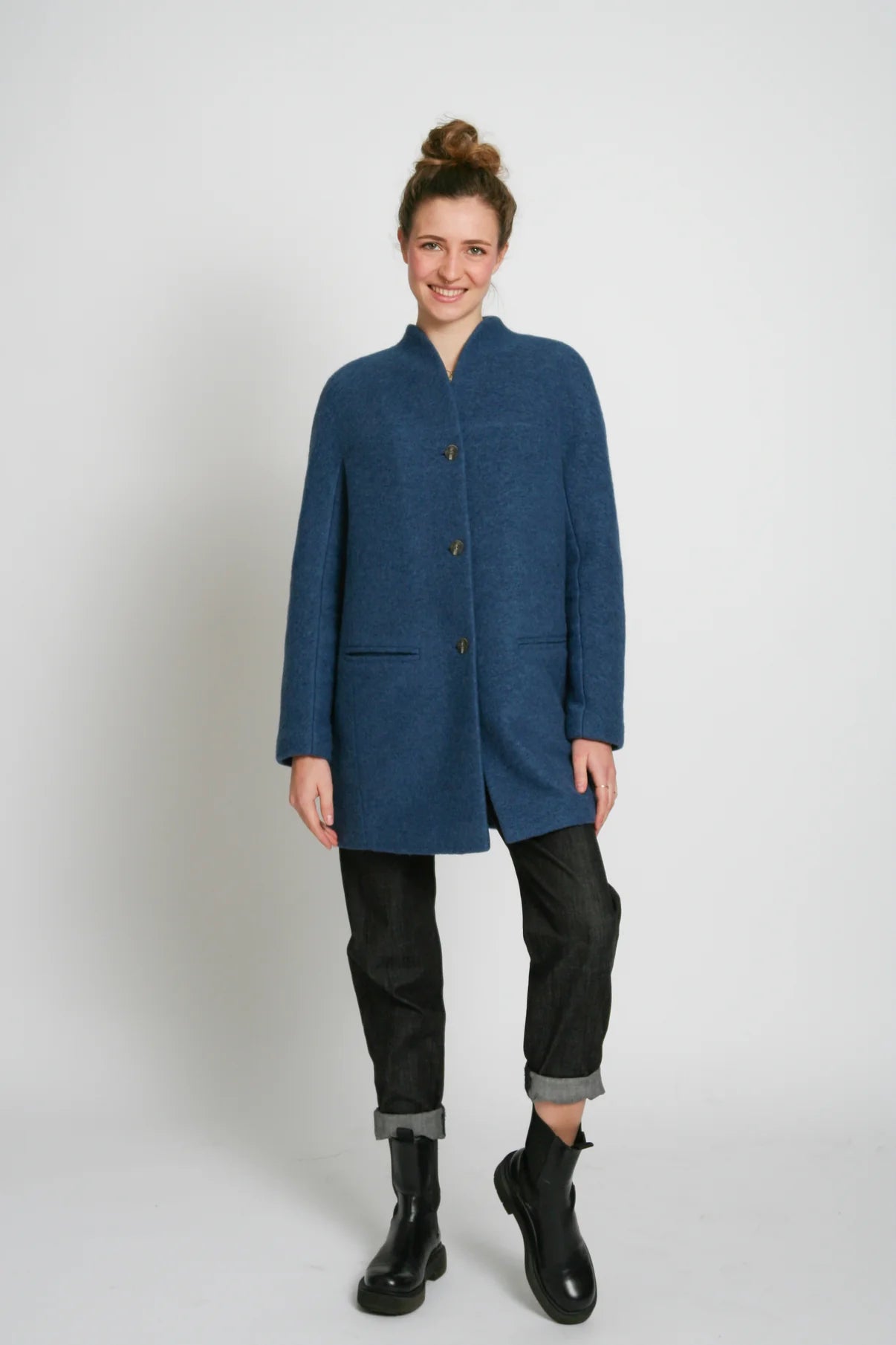 Papierschnittmuster Premium Kurzmantel Heidi