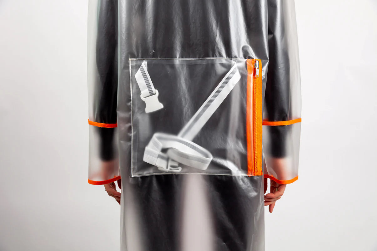 Papierschnittmuster Regenmantel Sabete