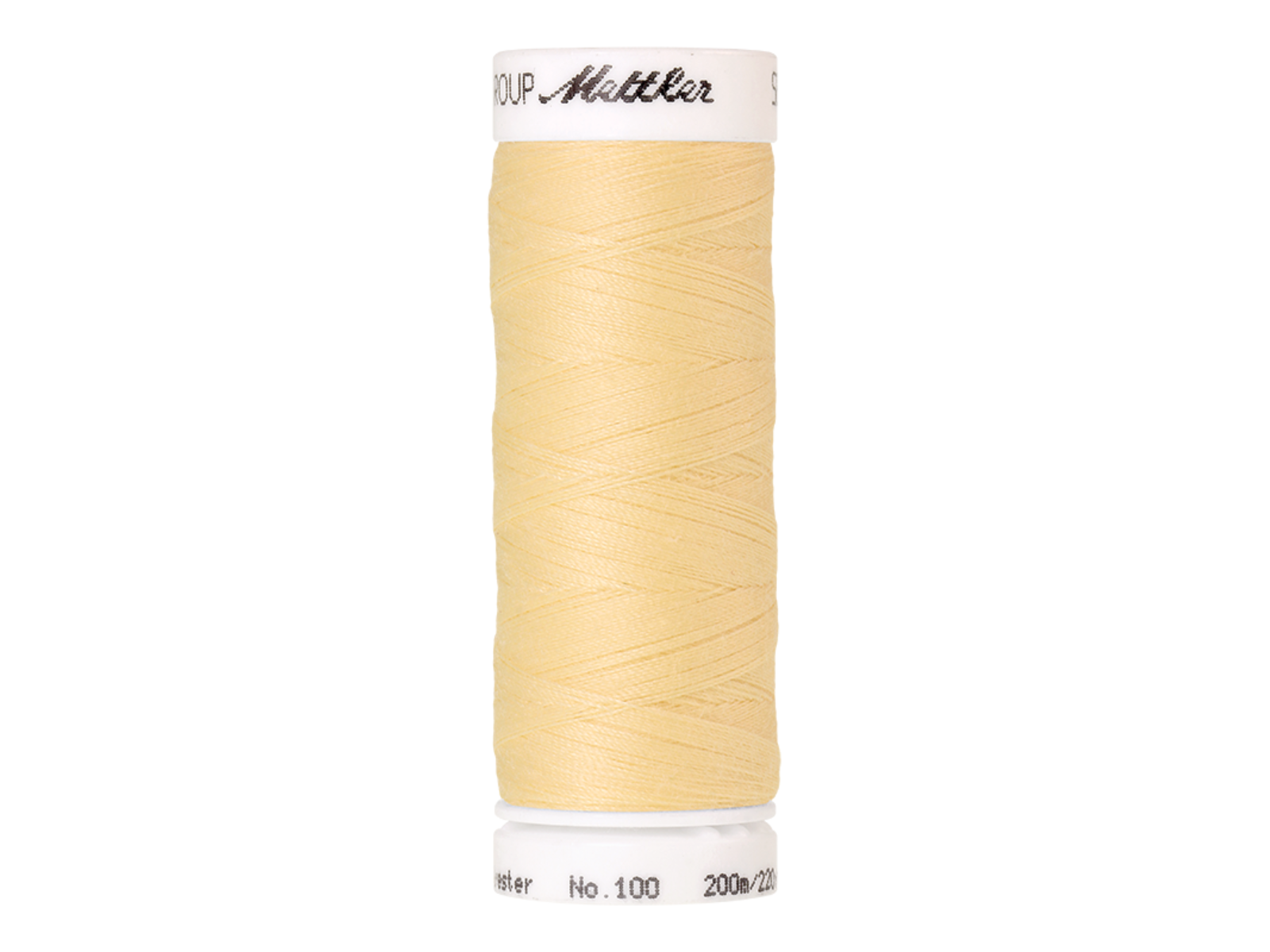 🧵  SERALON® - Allesnähergarn - 200 m • Weiß – Gelb – Orange - Nähgarn