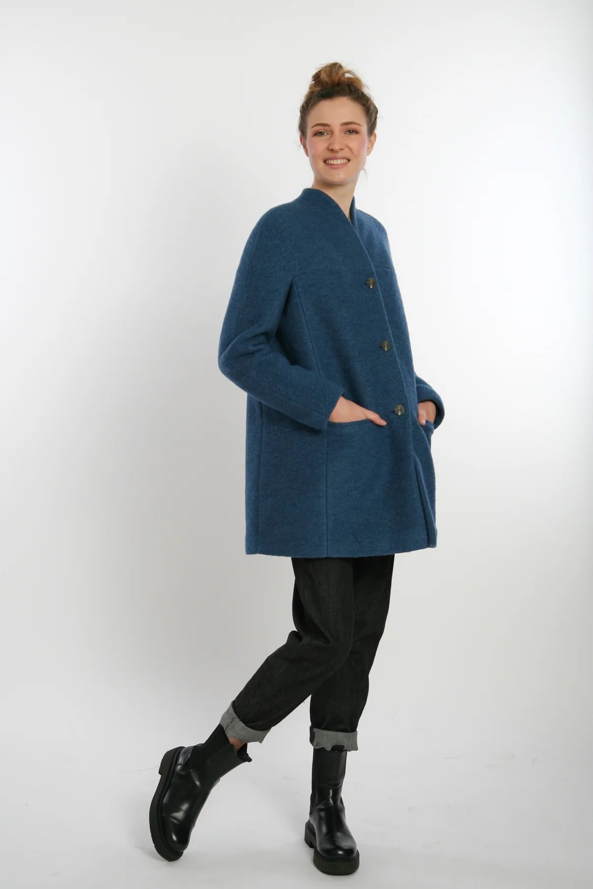 Papierschnittmuster Premium Kurzmantel Heidi