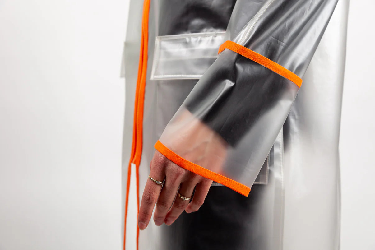 Papierschnittmuster Regenmantel Sabete