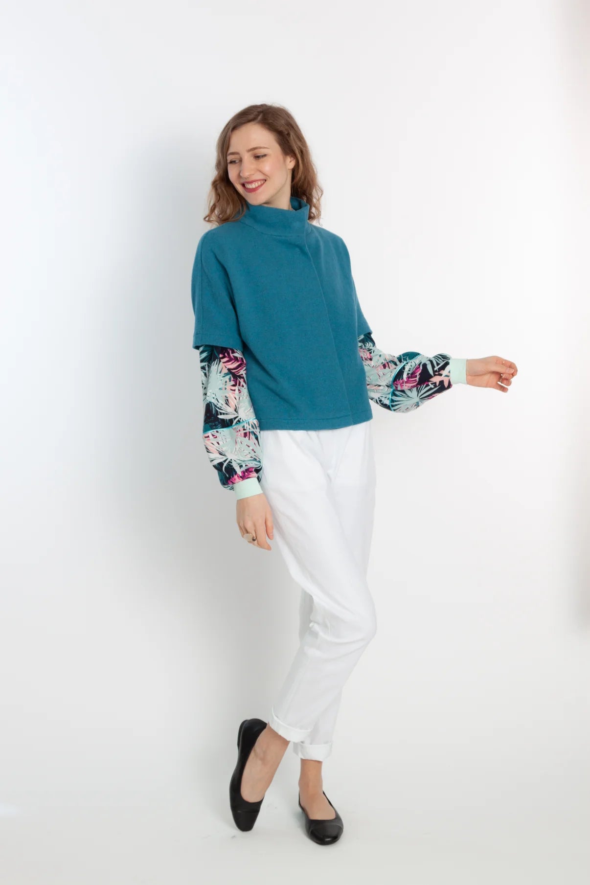 Papierschnittmuster Strickjacke/Pullunder Uli