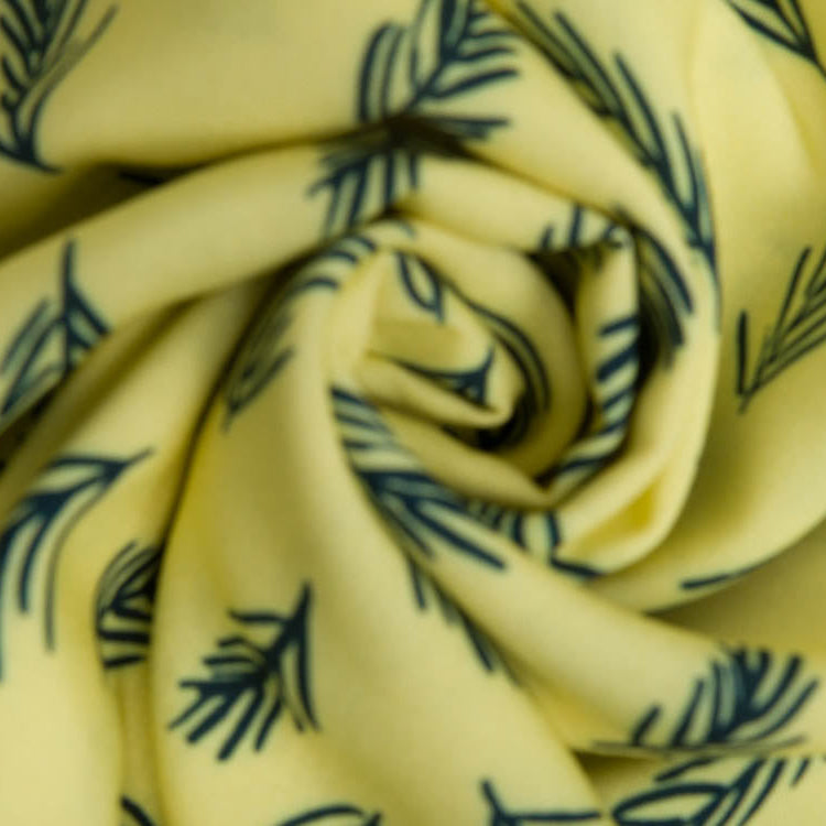 Viskose Leaves by Käselotti - Blätter - sonnengelb