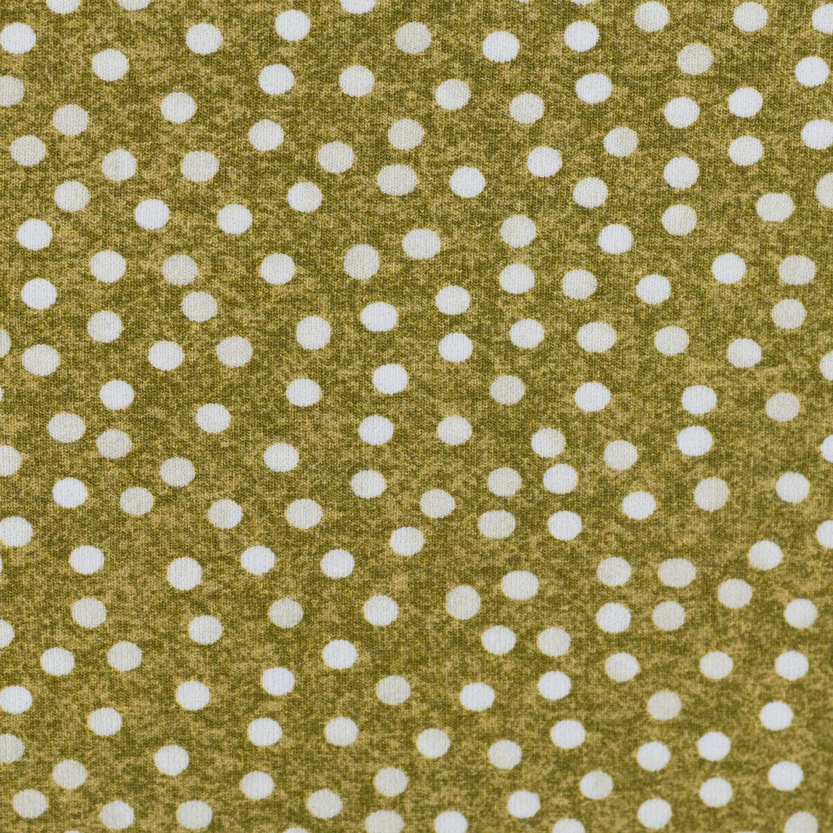 Jersey Susan by Swafing - unregelmäßige Punkte - heugrün