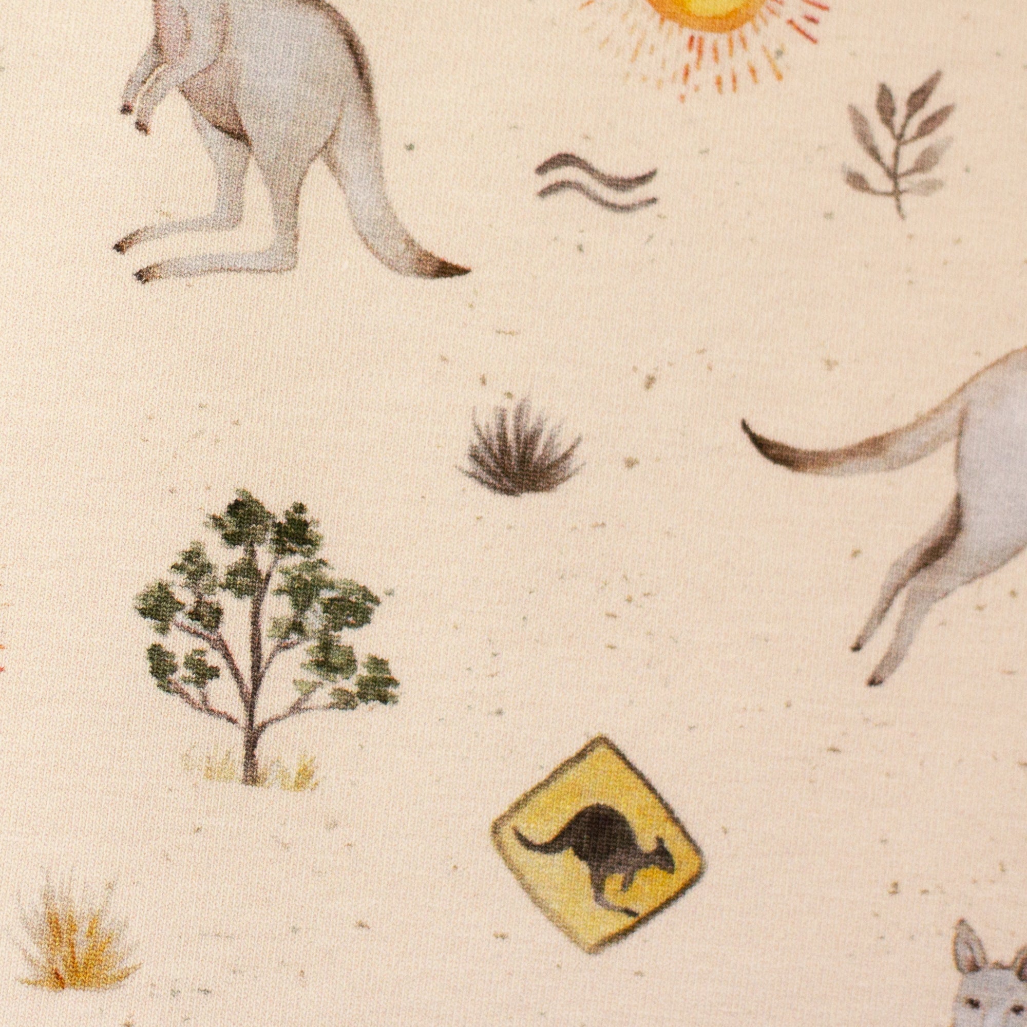 Jersey Swafing Australien by Christiane Zielinski - Regenbögen - naturfarben