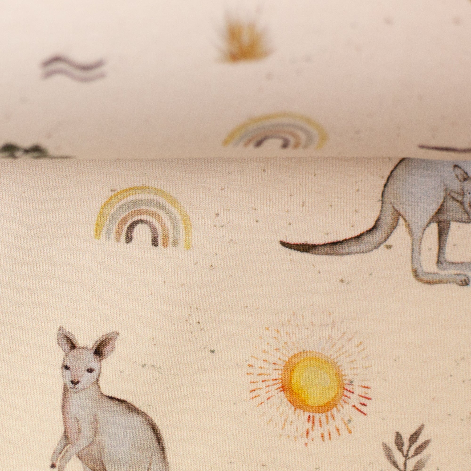 Jersey Swafing Australien by Christiane Zielinski - Regenbögen - naturfarben