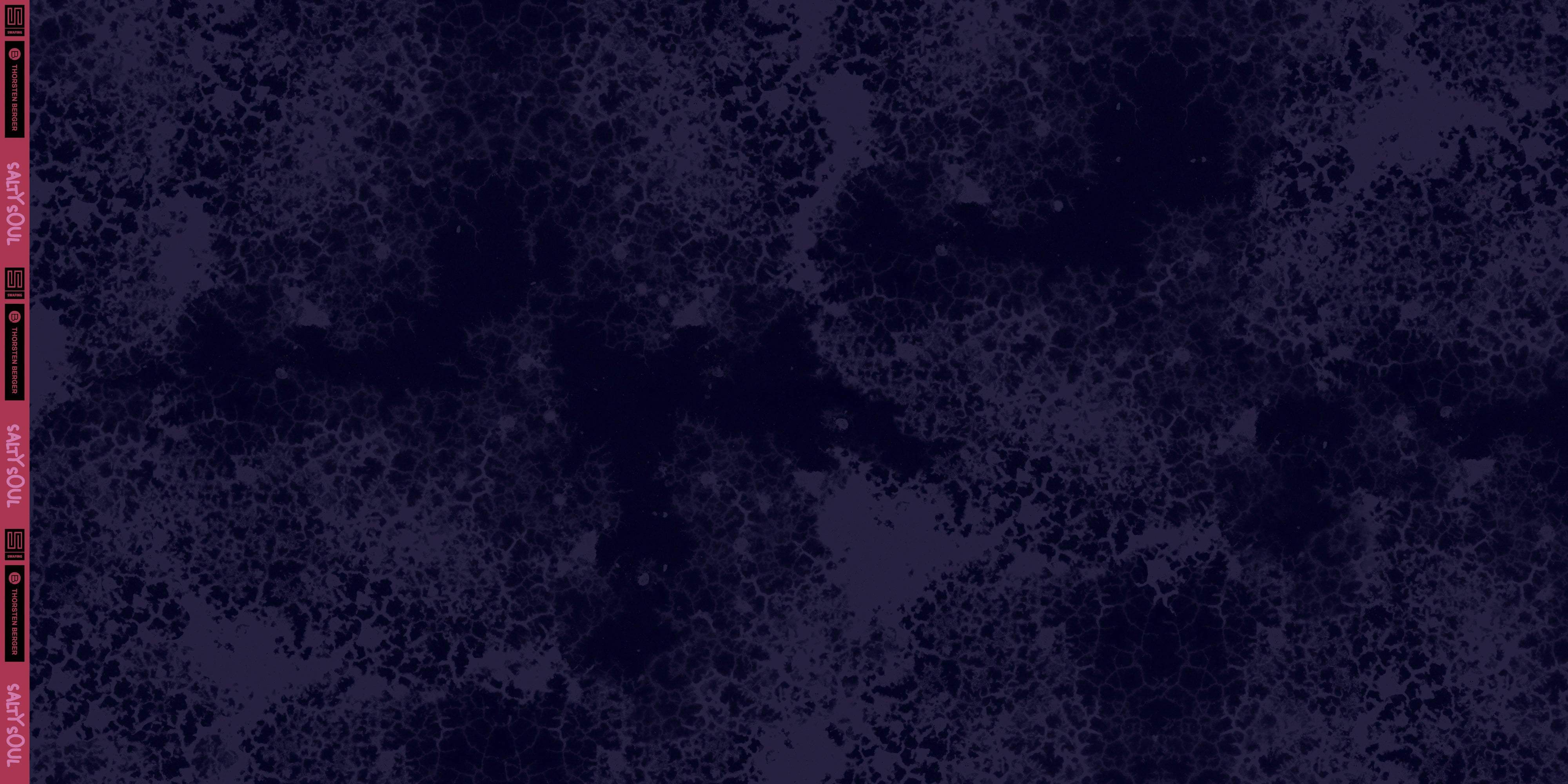 French Terry Swafing Deep Water Thorsten Berger - dunkellila