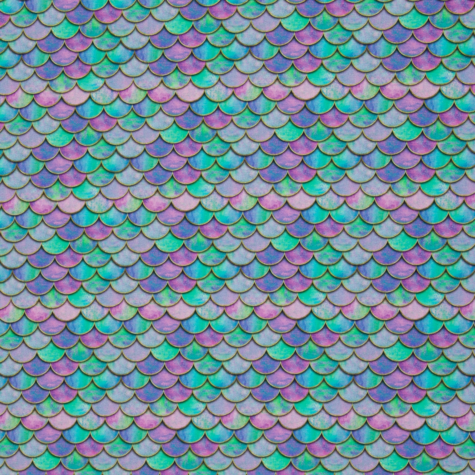 Jersey Swafing Melody - Meerjungfrau - türkis - pink