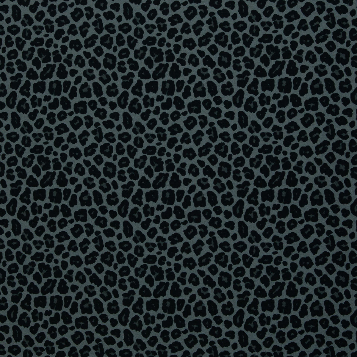 Baumwolle Jersey Swafing Theo - Animalprint - Leo - anthrazit