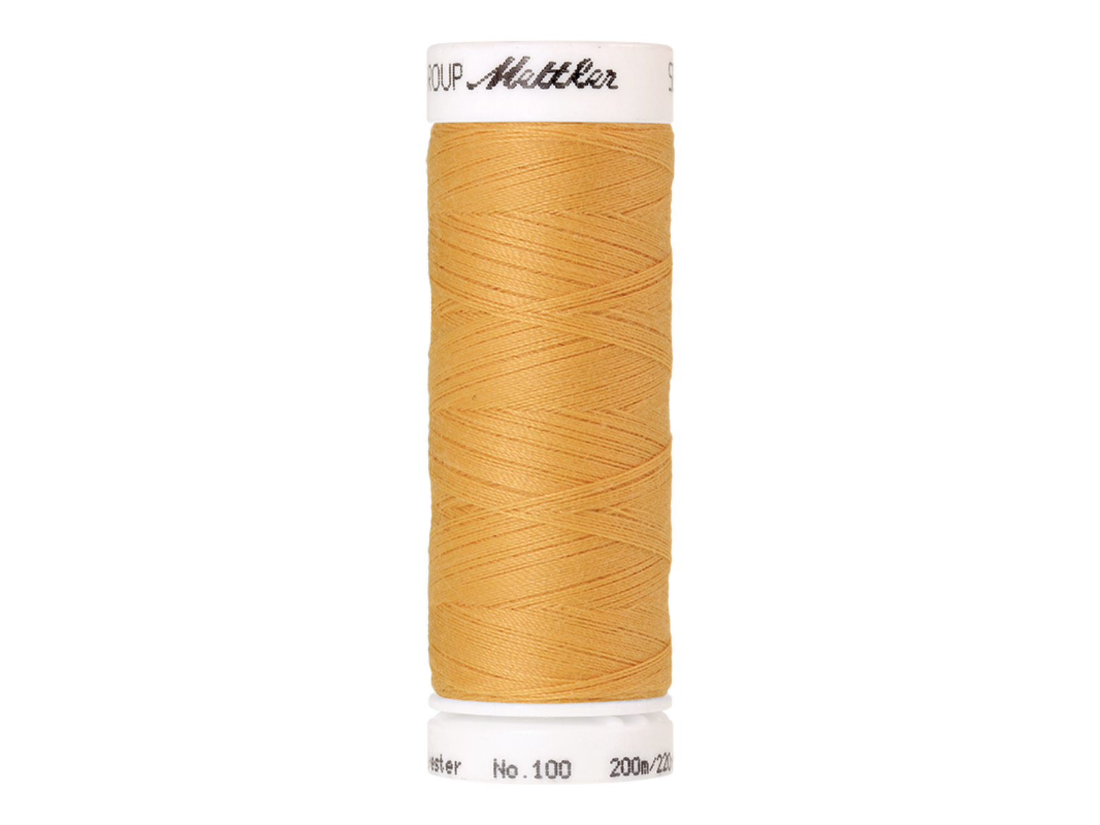 🧵  SERALON® - Allesnähergarn - 200 m • Weiß – Gelb – Orange - Nähgarn