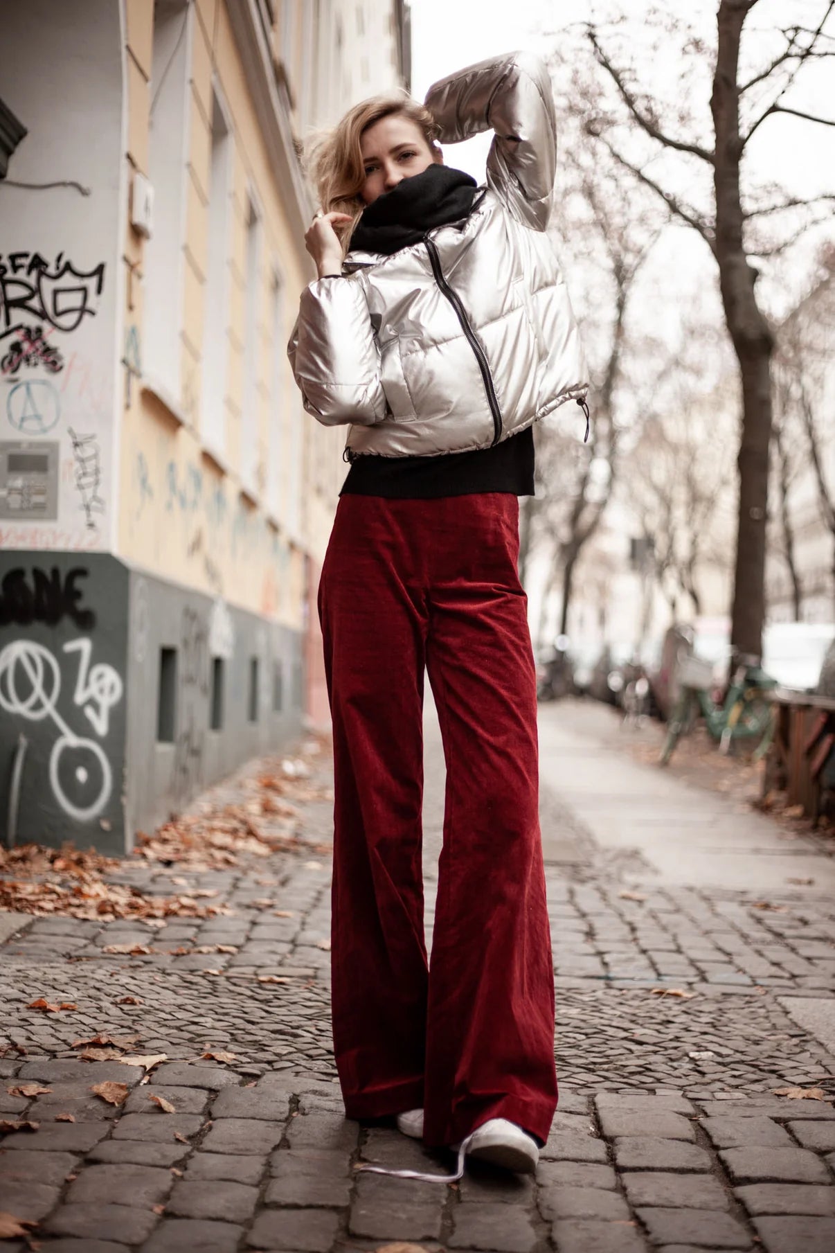 Papierschnittmuster Marlenehose Anke