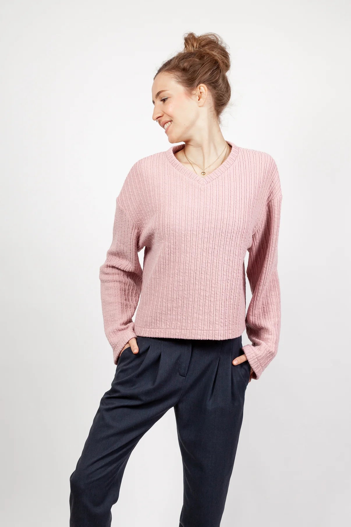 Papierschnittmuster Pulli Tamara