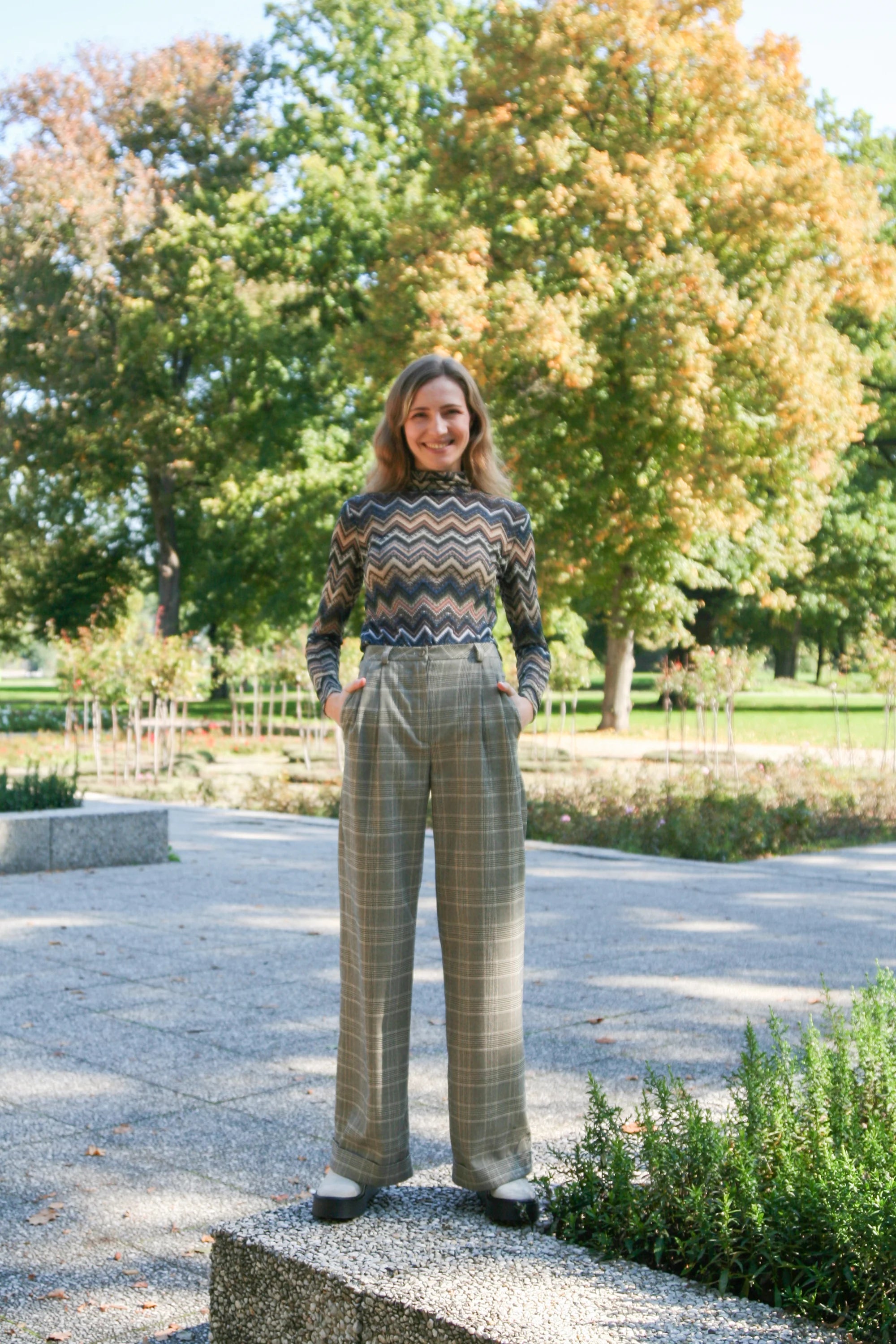 Papierschnittmuster Marlenehose Viola