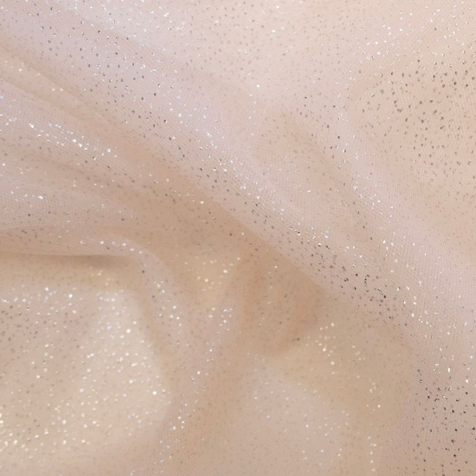 ✨Tüll mit Glitzer - uni