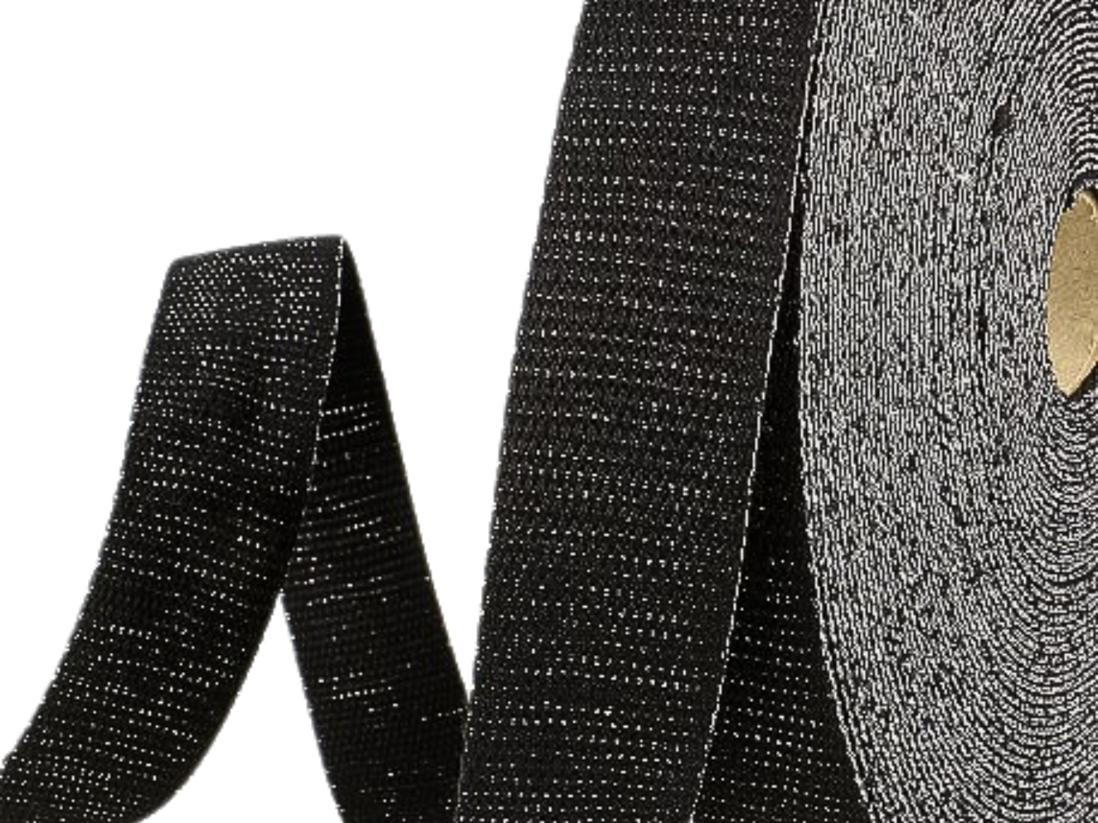 Gurtband mit Glitzerfäden 30 mm