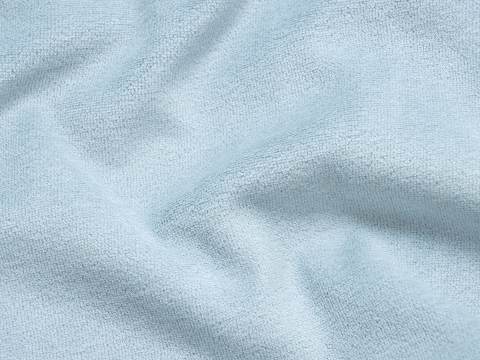 Nicki velours Stoff uni/melange