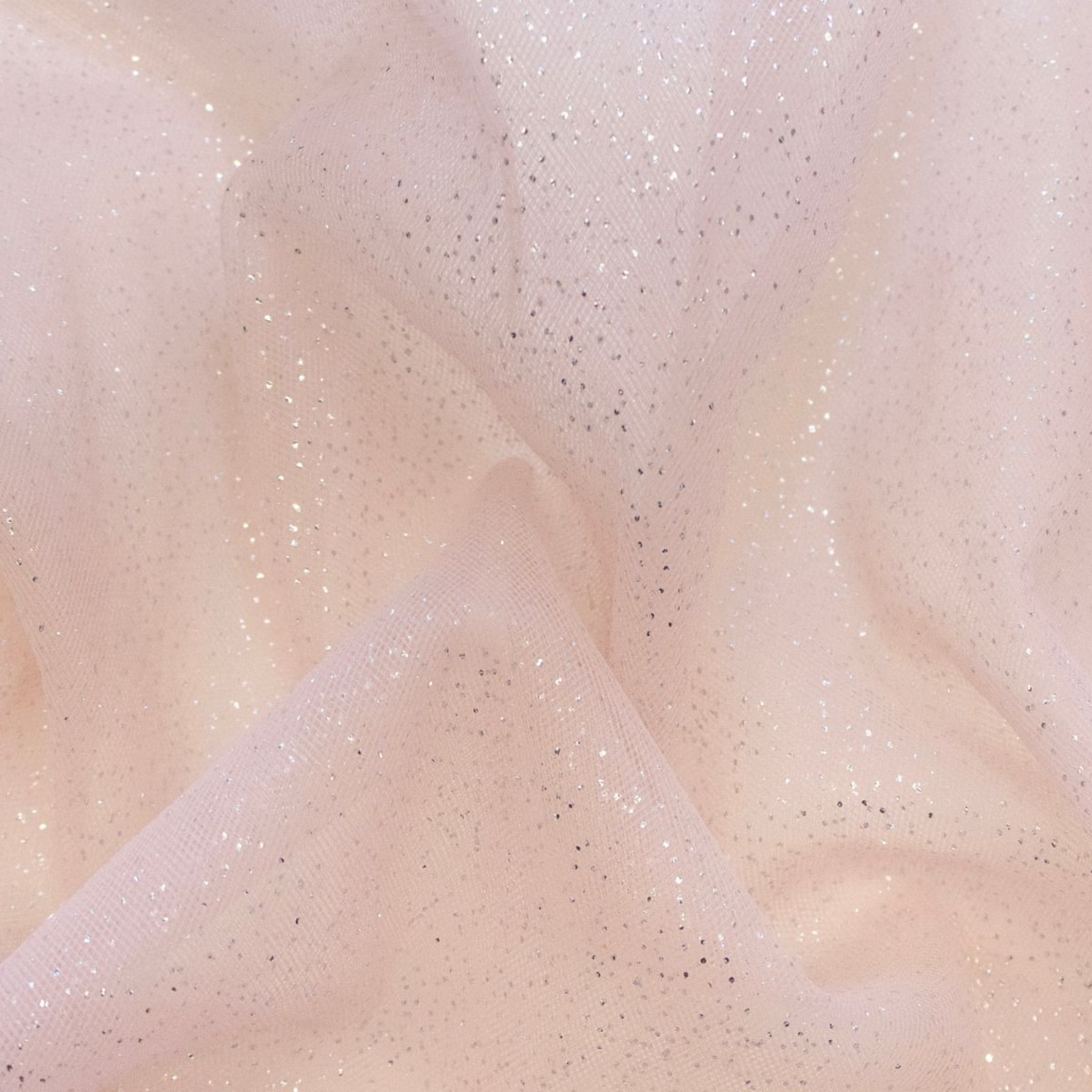 ✨Tüll mit Glitzer - uni