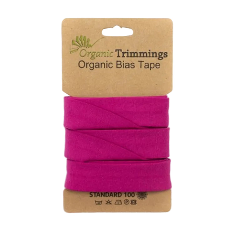 Organic Jersey Schrägband gefalzt 20 mm - 3m Coupon