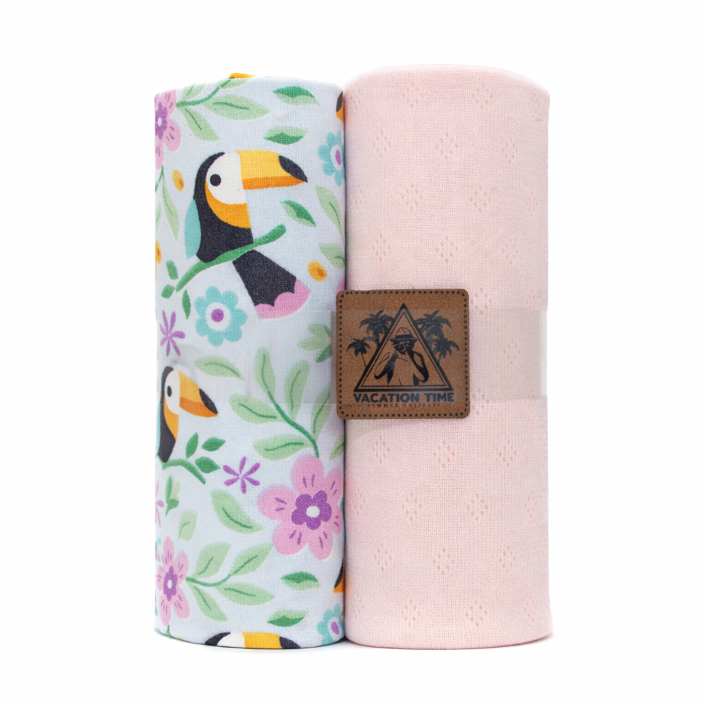 Jersey Stoffpaket + Label- Vögel