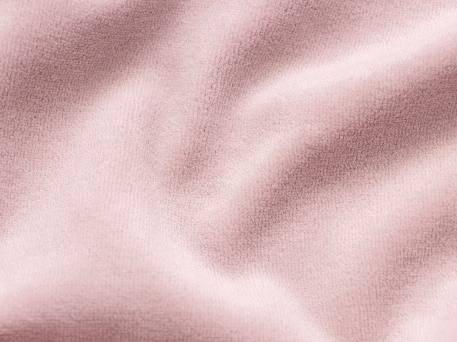 Nicki velours Stoff uni/melange